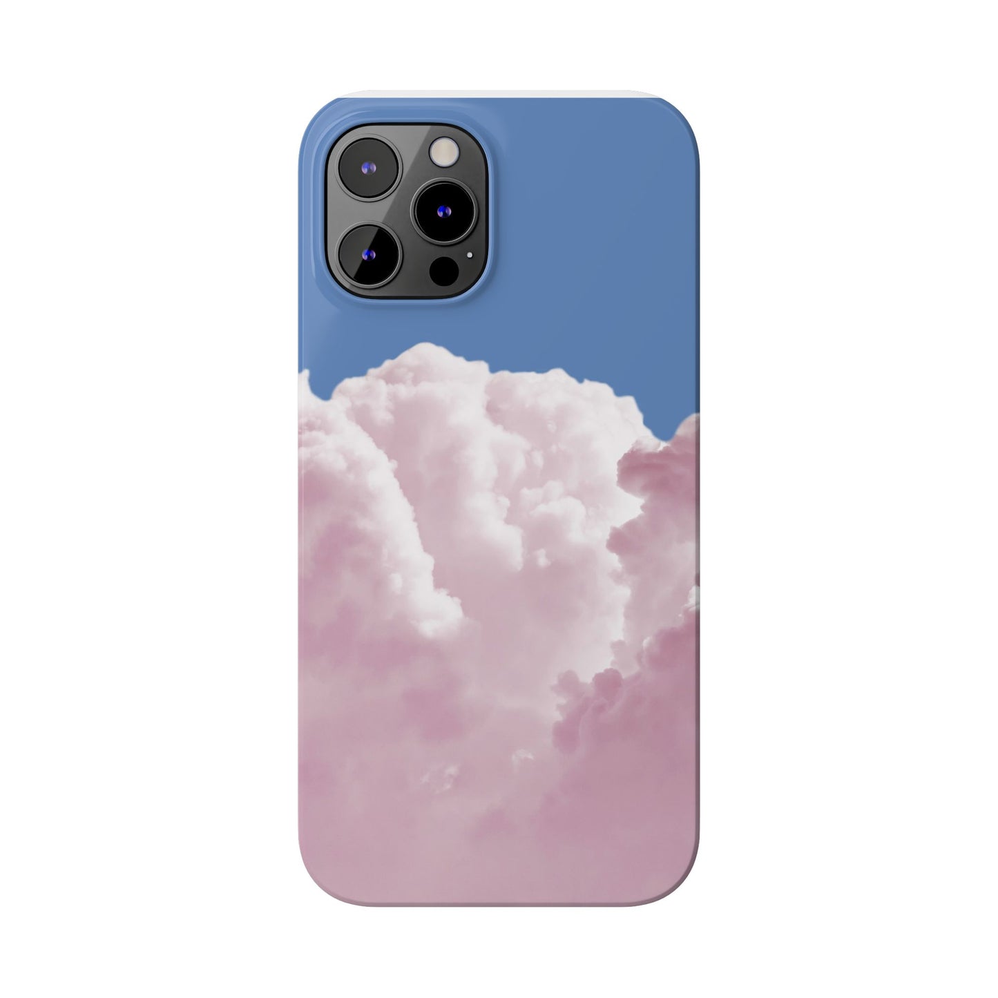 Pastel Cloud Slim Phone Case - Aesthetic Phone Accessory for Dreamers