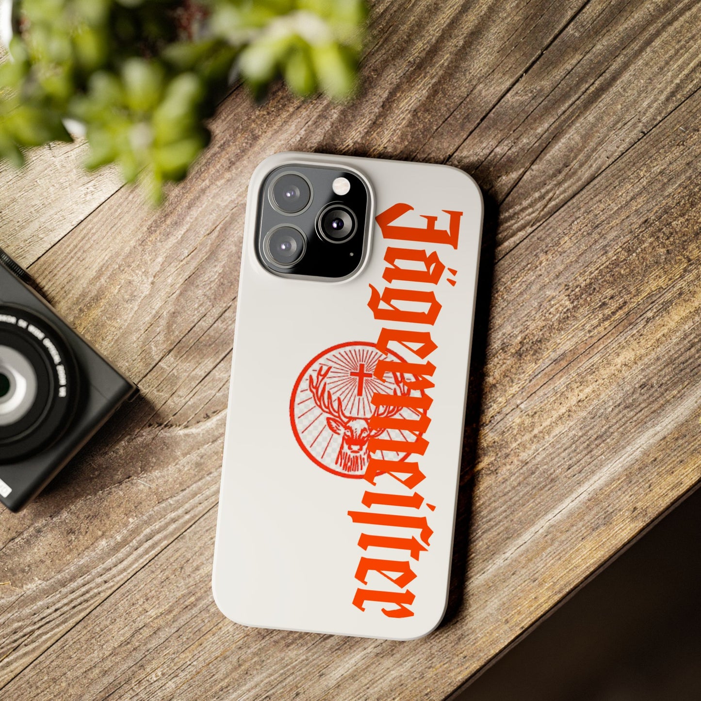 Stylish Jägermeister Slim Phone Case - Perfect for Parties & Gifting