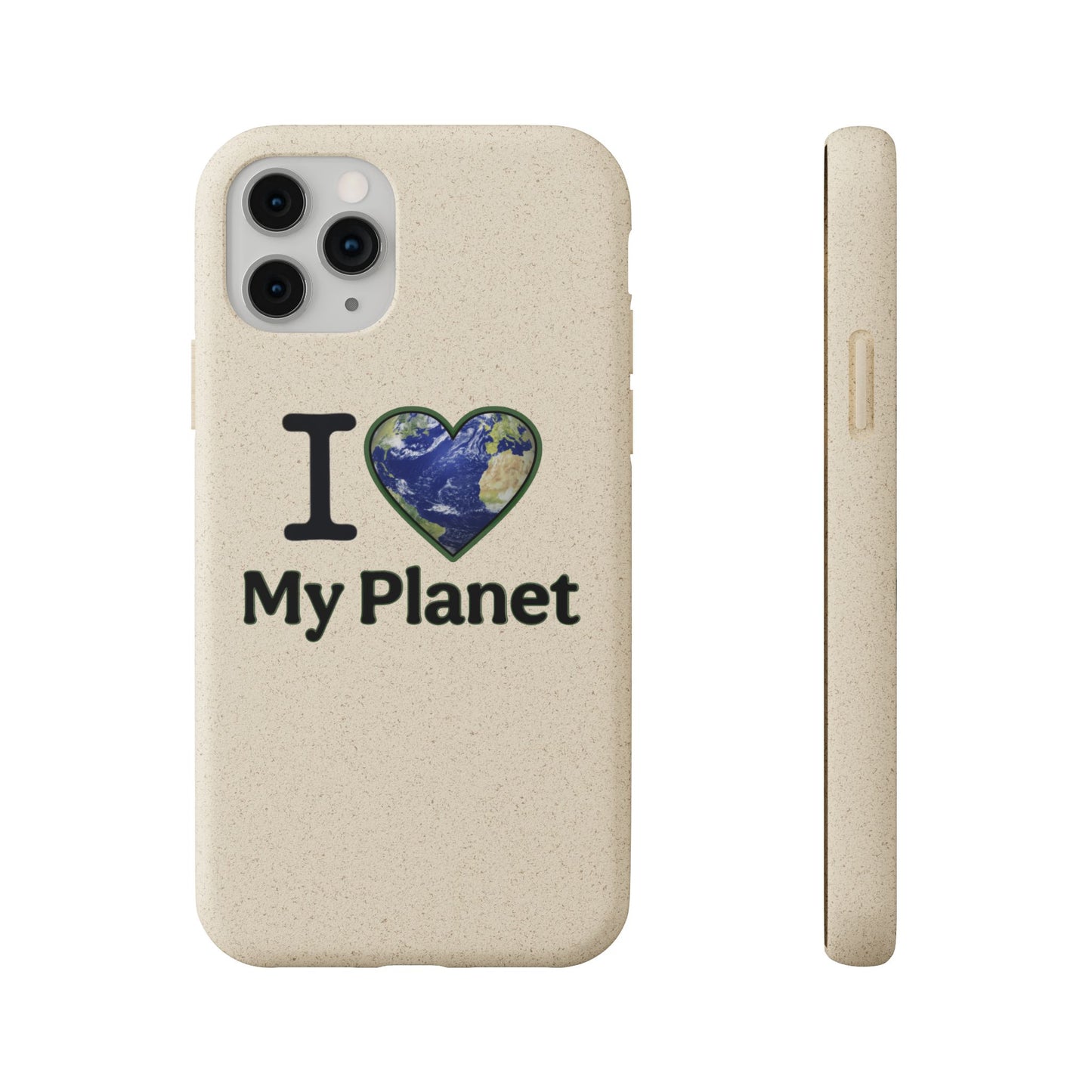 Eco-Friendly iPhone Case - I ❤️ My Planet