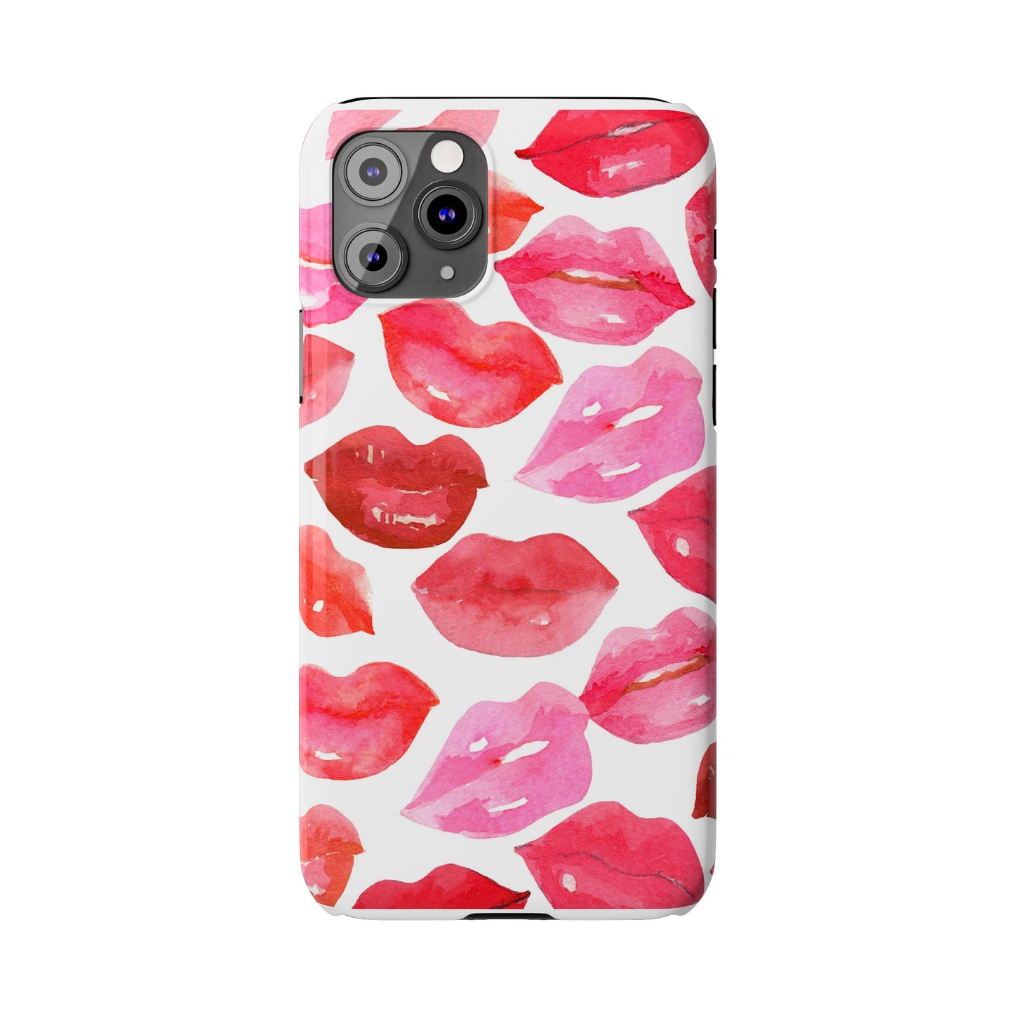 Romantic Kiss Lip Design Slim Phone Case - Perfect Gift for Valentine's Day