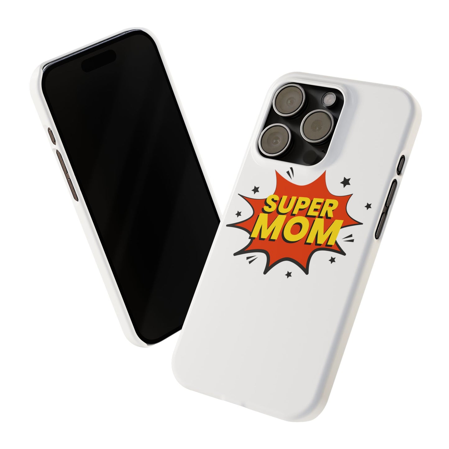 Super Mom Slim Phone Case - Perfect Gift for Mother's Day and Everyday Use