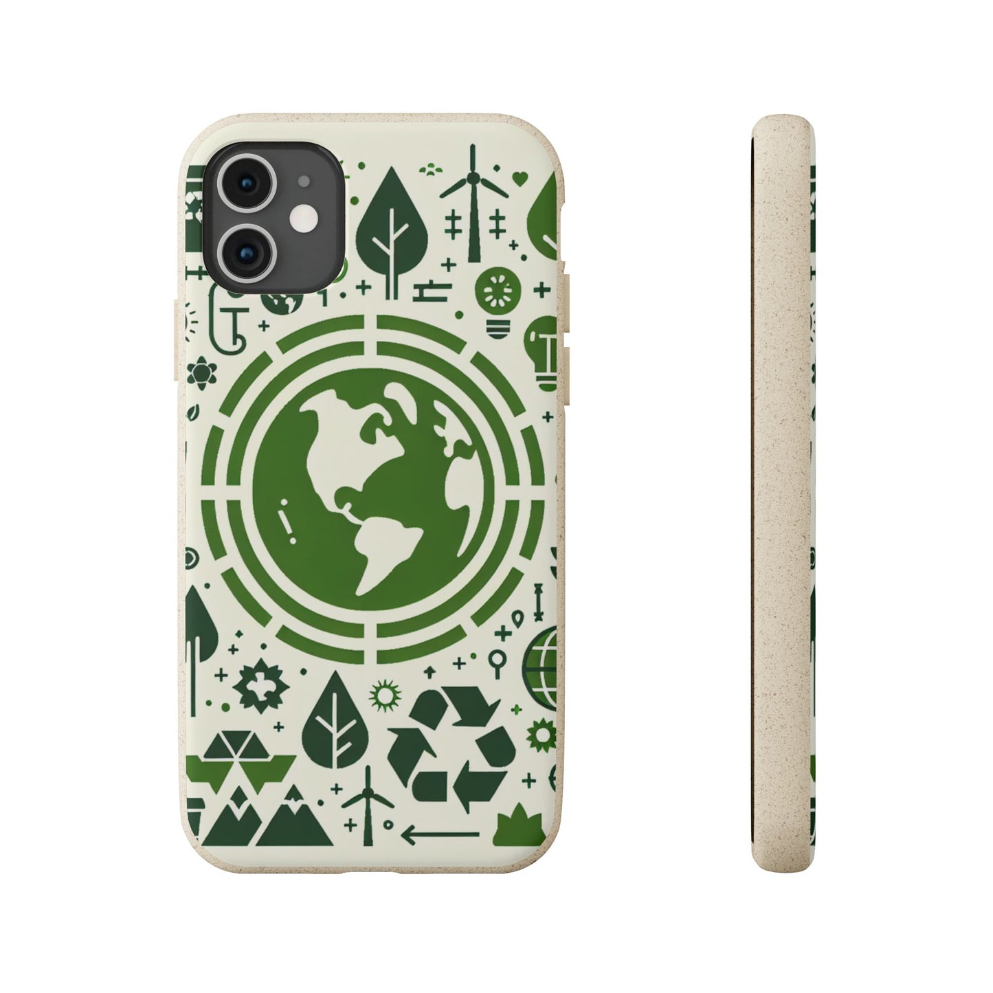 Eco-Friendly Biodegradable Phone Case - Earth & Nature Design