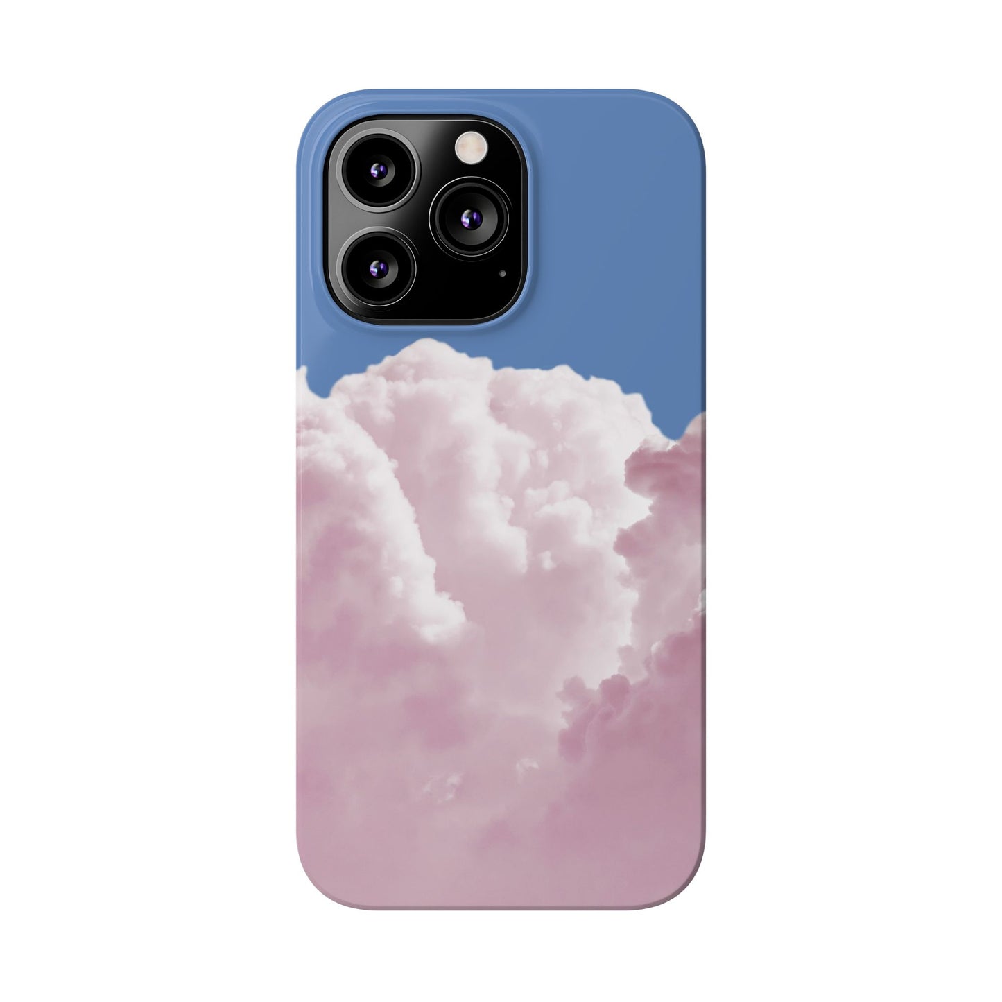 Pastel Cloud Slim Phone Case - Aesthetic Phone Accessory for Dreamers