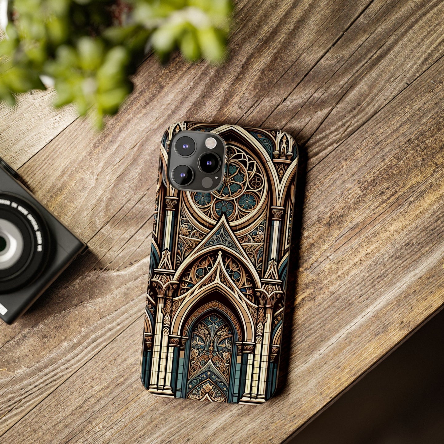 Stylish Cchurch pattern design - iPhone case