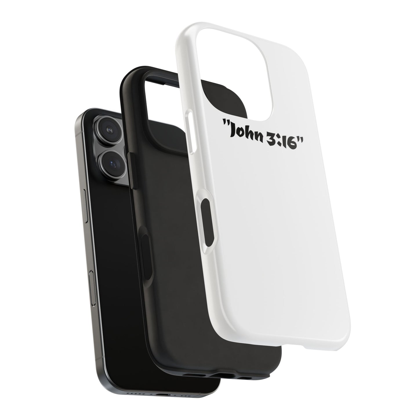 Bible verse "John 3:16" (V2) - Tough iPhone Case