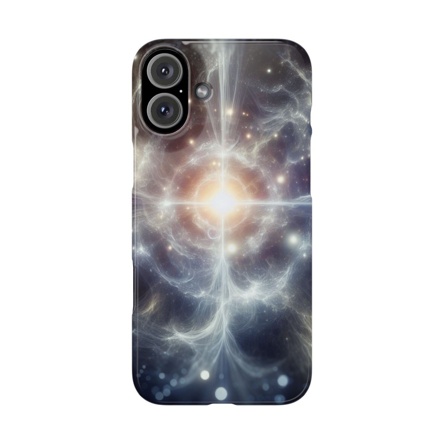 Cosmic Energy Slim Phone Case – Galaxy Design for Astronomy Lovers