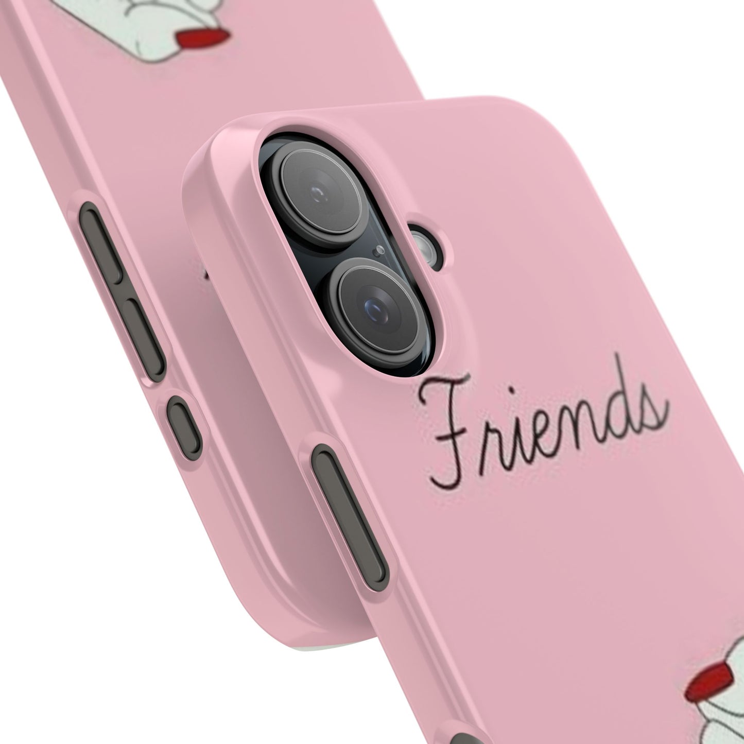 Stylish Slim Phone Case - 'Friends' Design - Perfect Gift for Besties