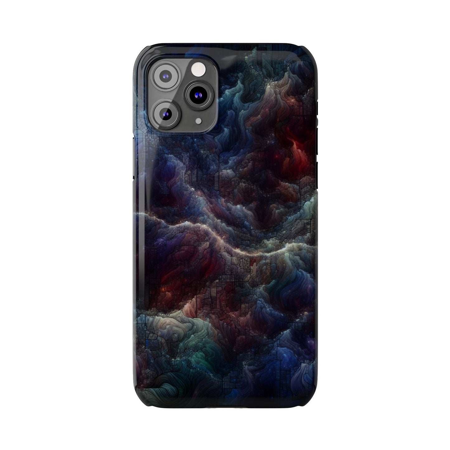 Cosmic Swirl Slim Phone Case - Protect Your Device in Style