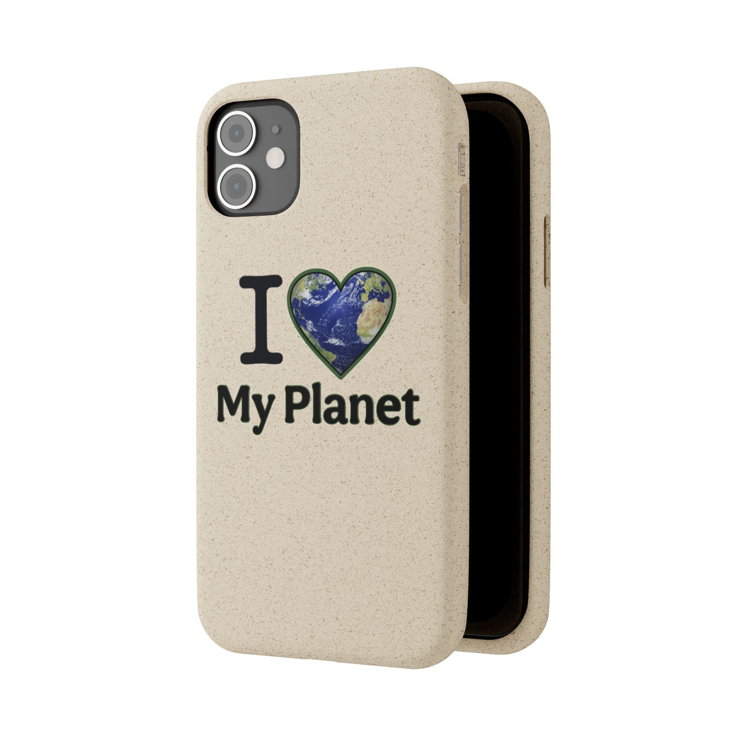 Eco-Friendly iPhone Case - I ❤️ My Planet