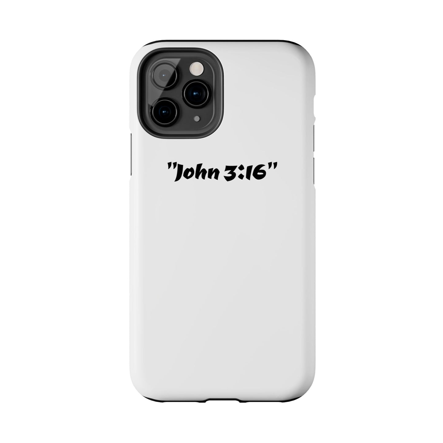 Bible verse "John 3:16" (V2) - Tough iPhone Case