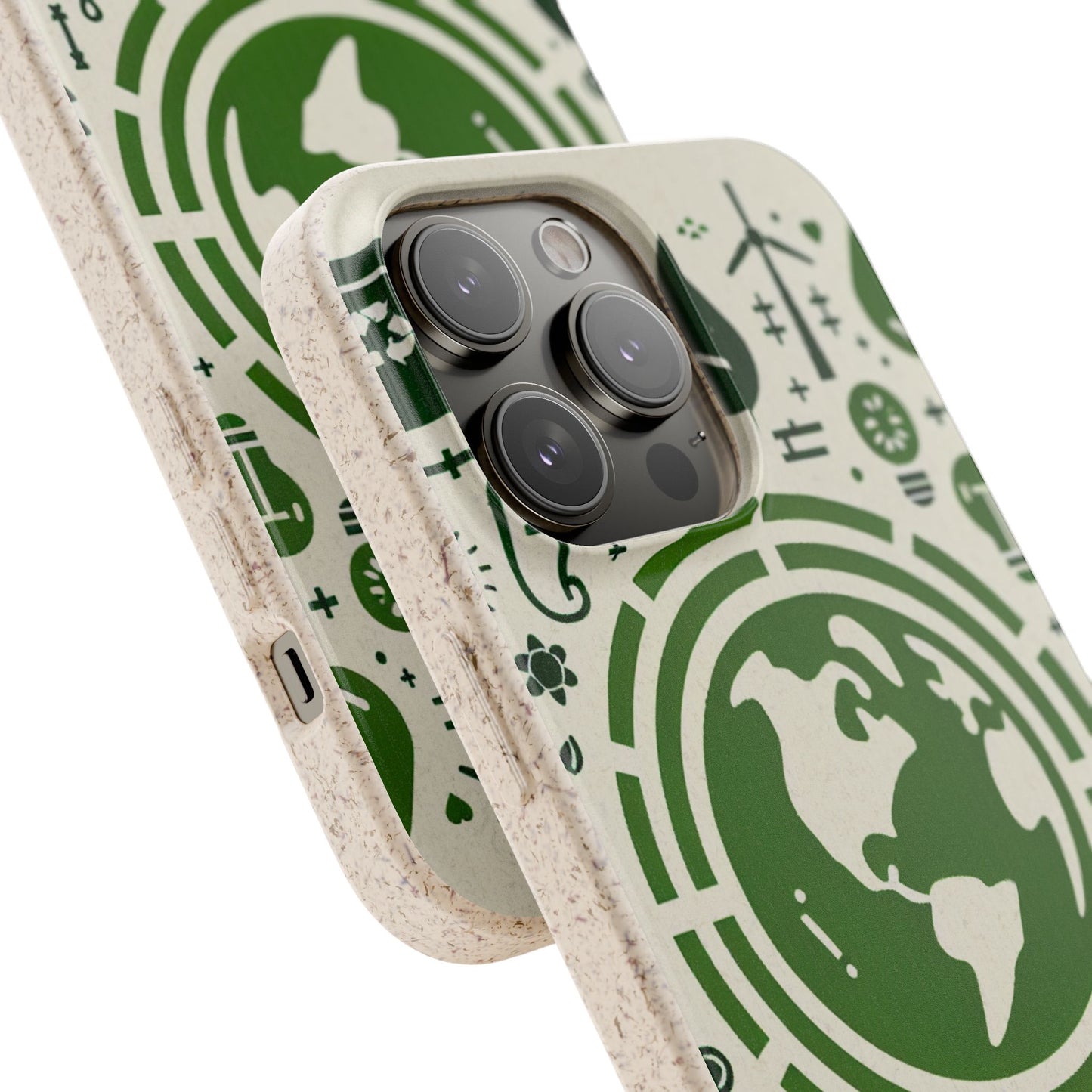 Eco-Friendly Biodegradable Phone Case - Earth & Nature Design