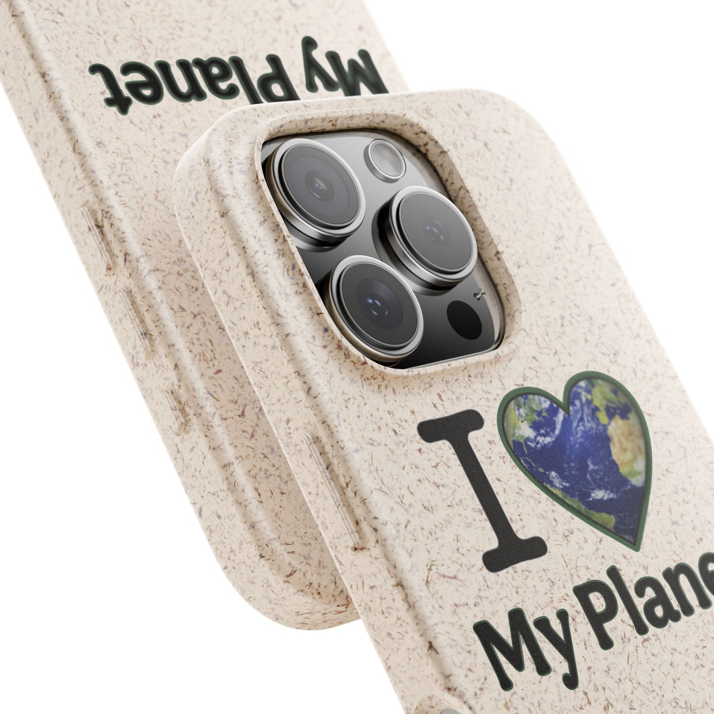 Eco-Friendly iPhone Case - I ❤️ My Planet