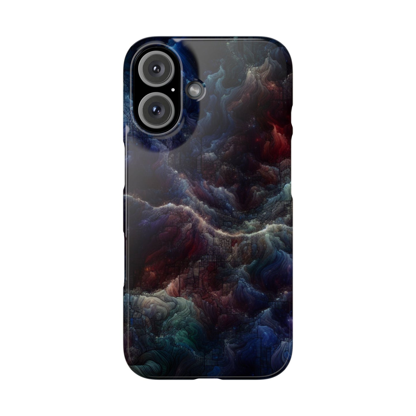 Cosmic Swirl Slim Phone Case - Protect Your Device in Style