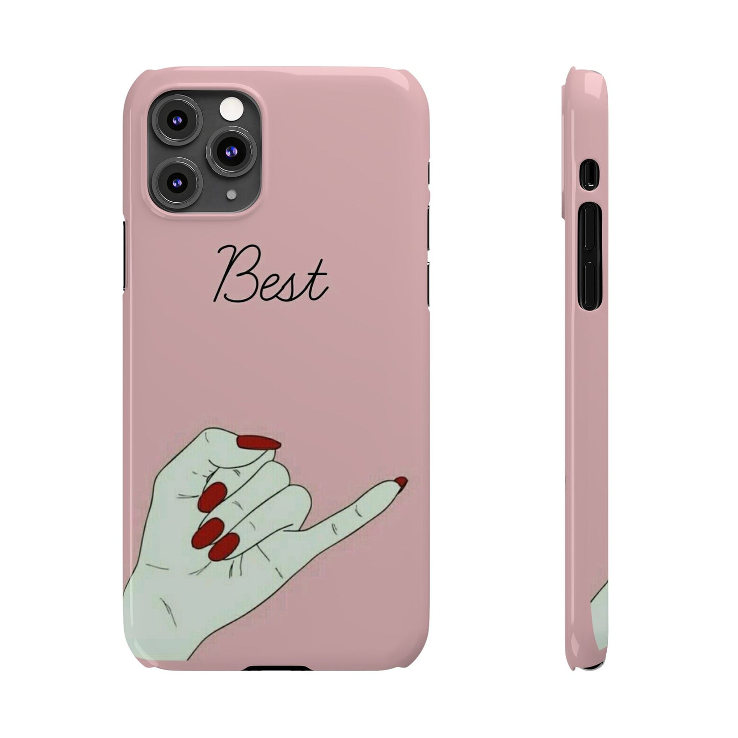 Best Slim Phone Case – Chic Nail Art Design for Trendsetters