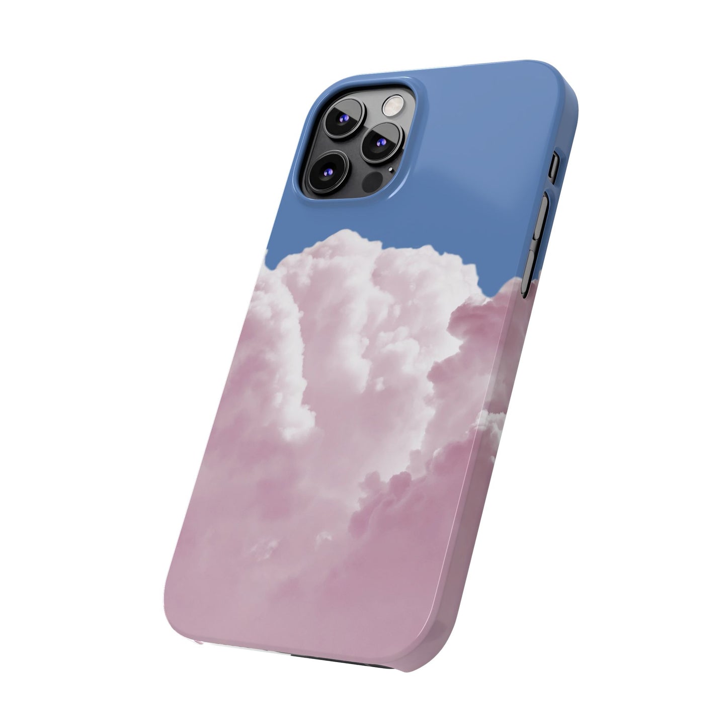 Pastel Cloud Slim Phone Case - Aesthetic Phone Accessory for Dreamers