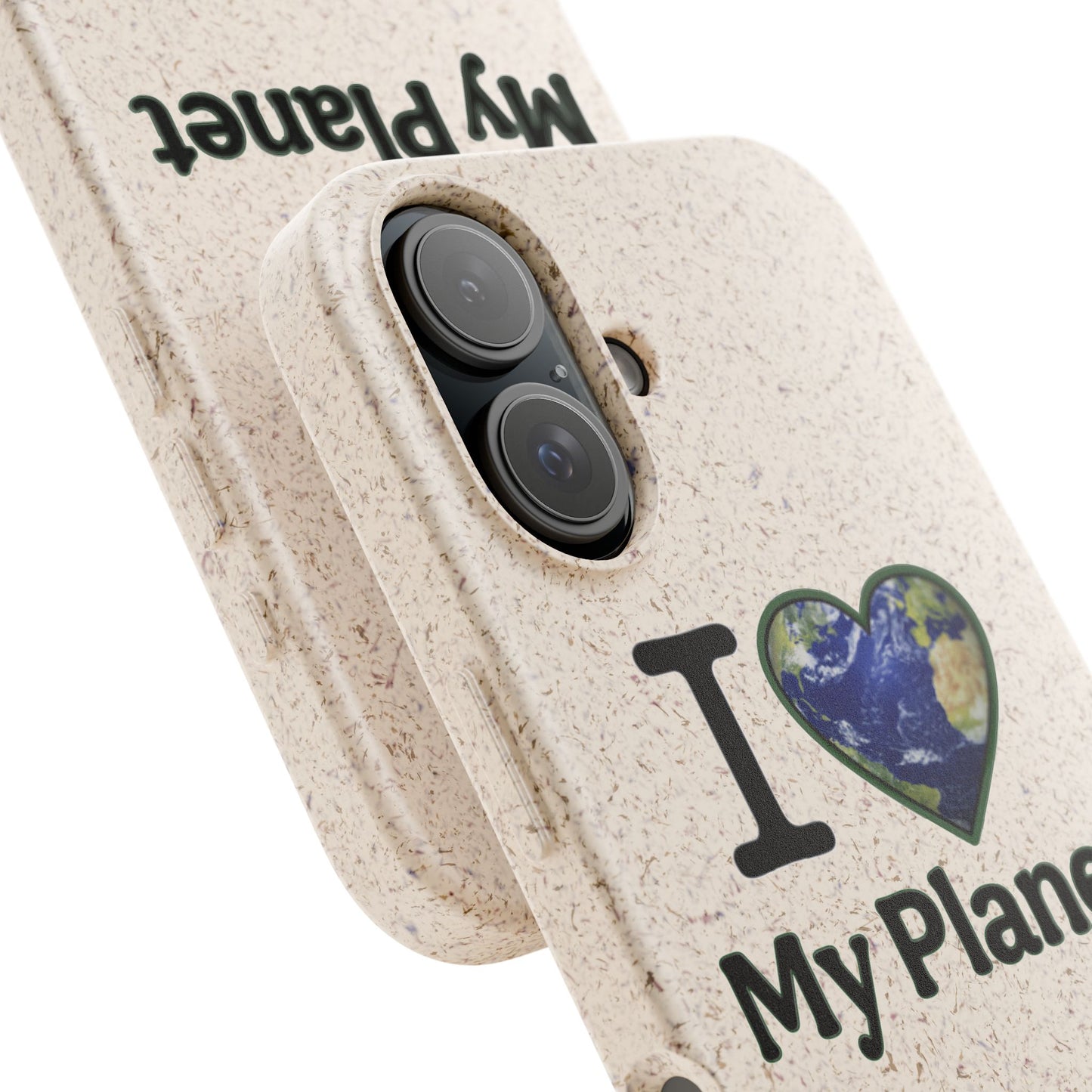 Eco-Friendly iPhone Case - I ❤️ My Planet