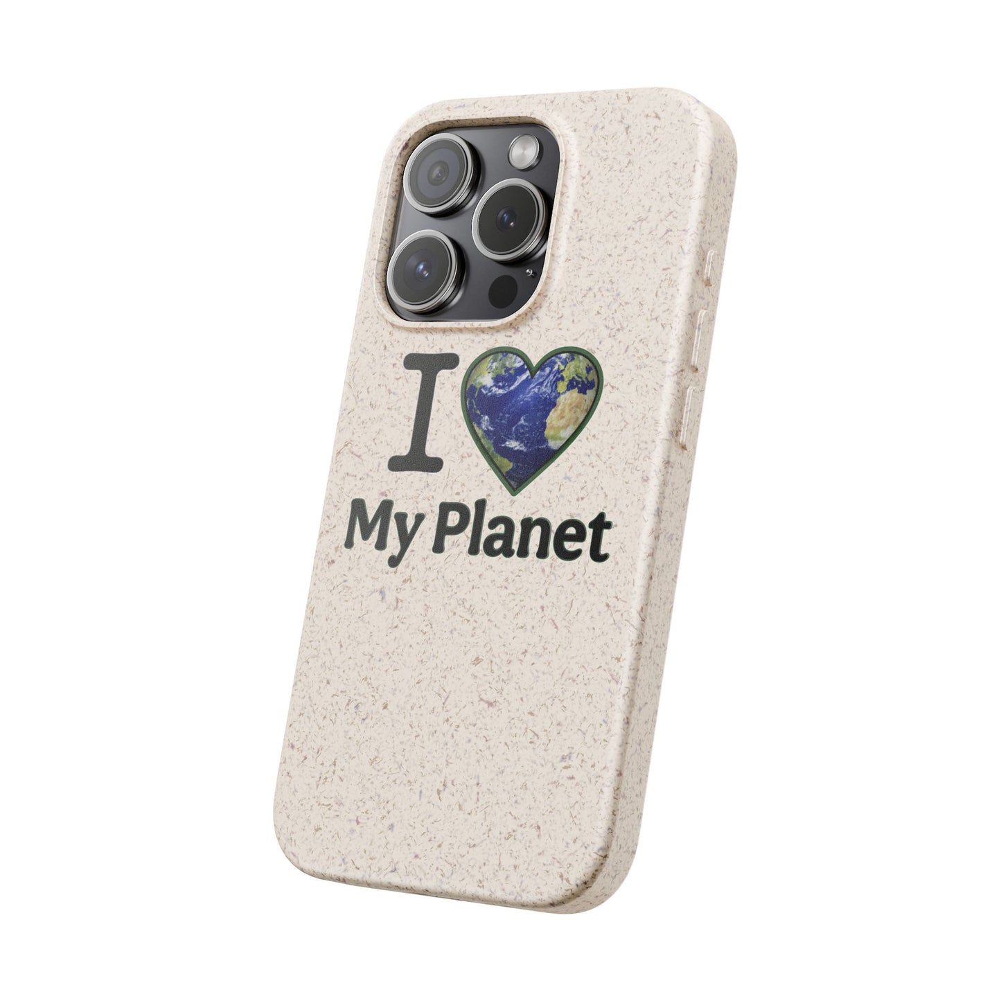 Eco-Friendly iPhone Case - I ❤️ My Planet