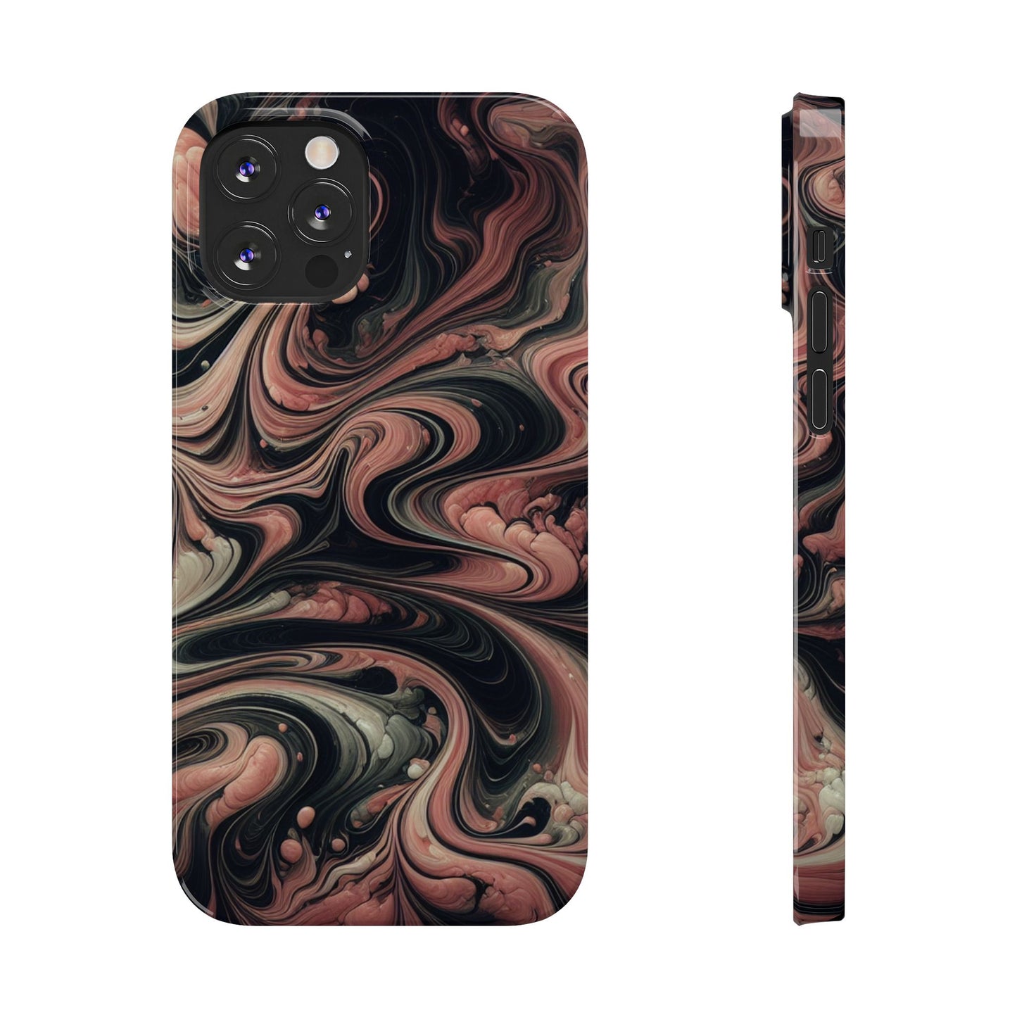 "Trending" Pink Marble design - iPhone case