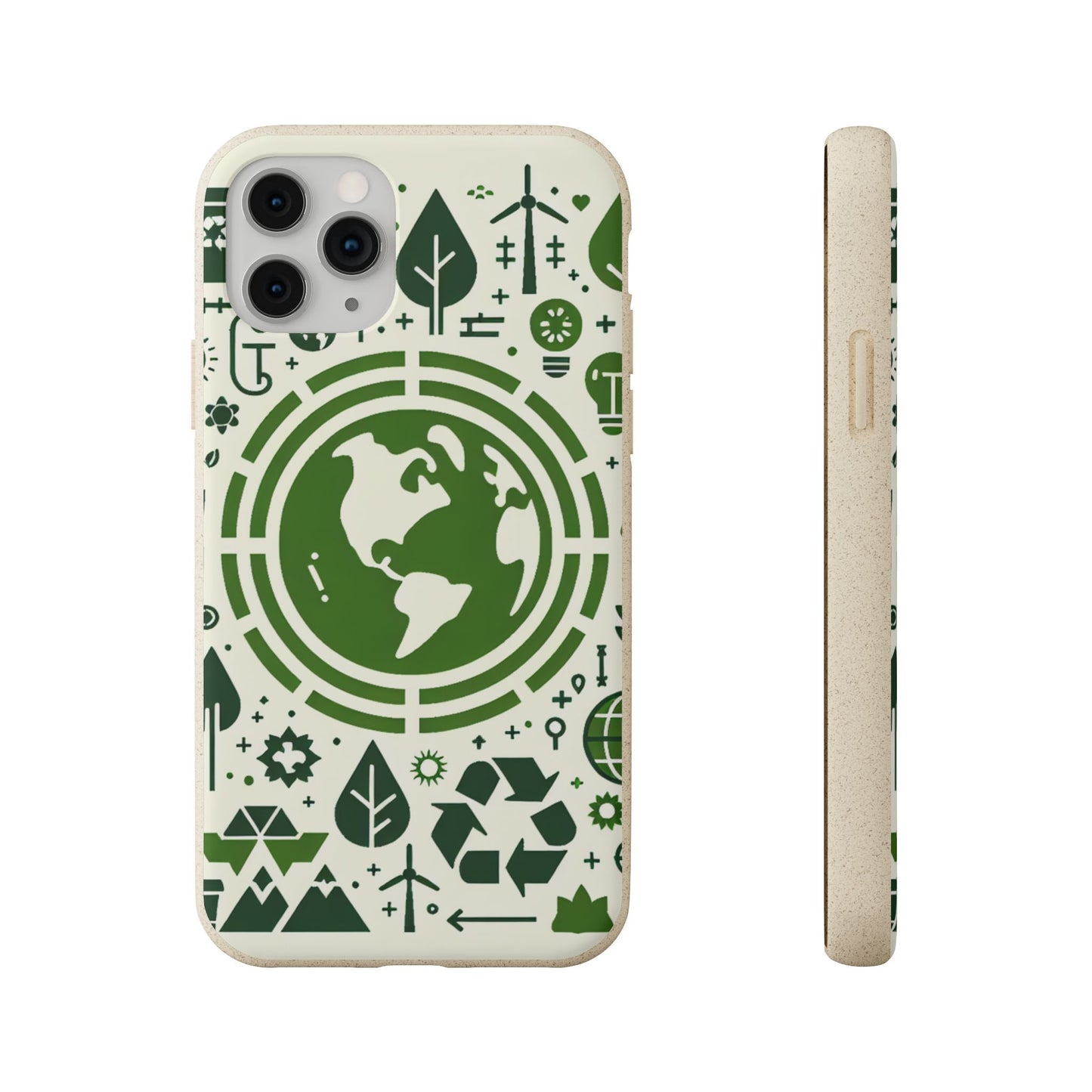 Eco-Friendly Biodegradable Phone Case - Earth & Nature Design