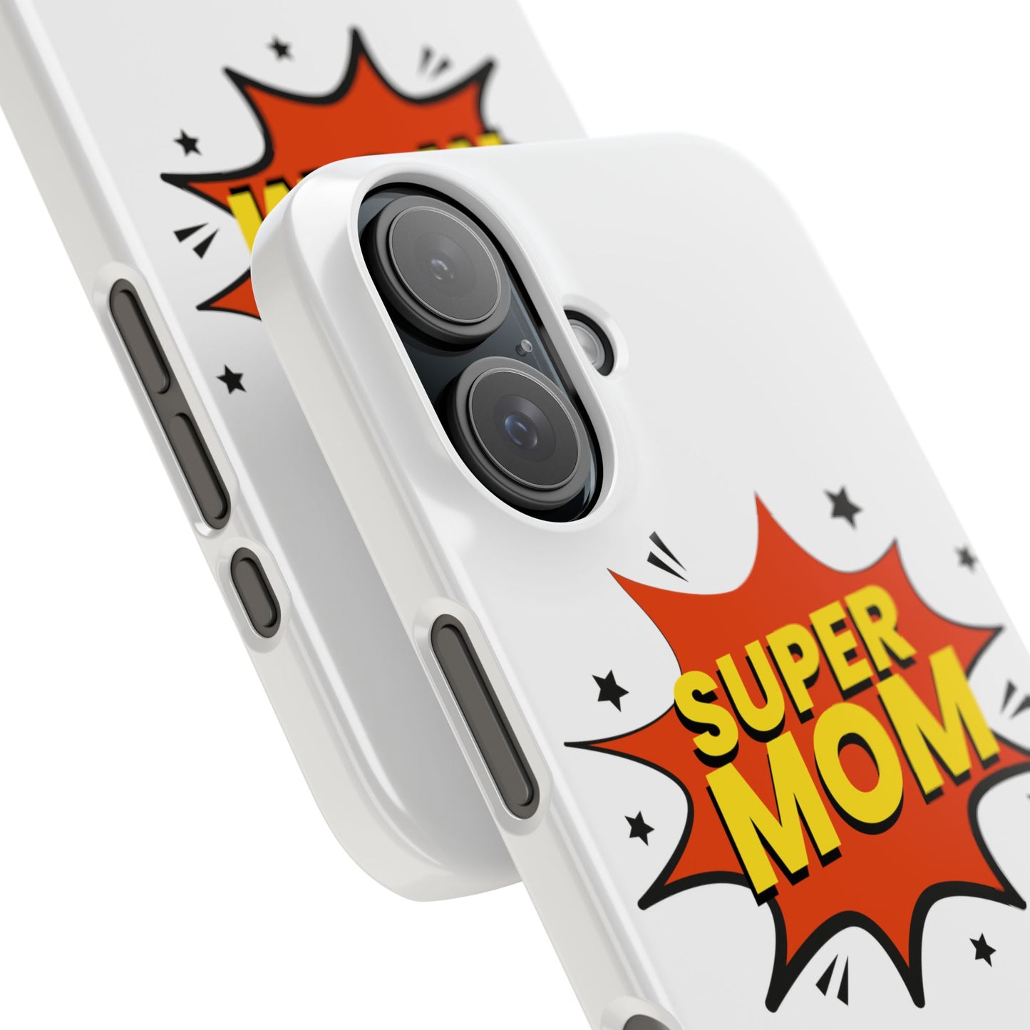 Super Mom Slim Phone Case - Perfect Gift for Mother's Day and Everyday Use