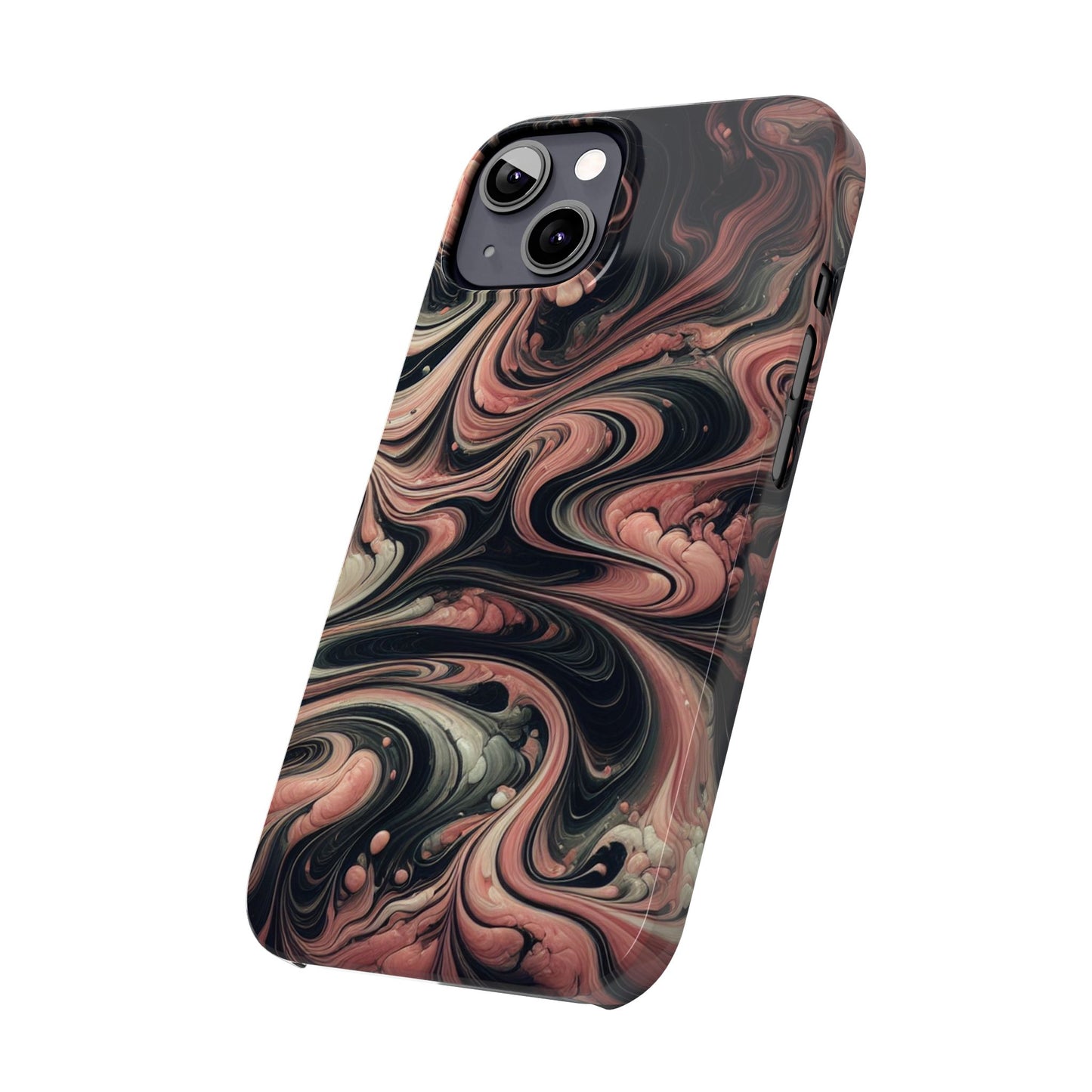 "Trending" Pink Marble design - iPhone case