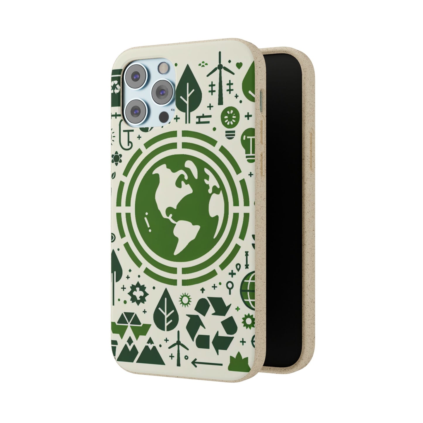 Eco-Friendly Biodegradable Phone Case - Earth & Nature Design