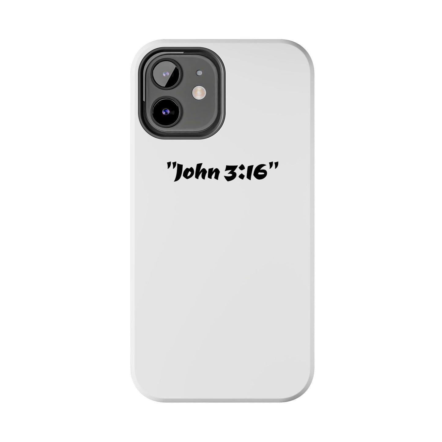 Bible verse "John 3:16" (V2) - Tough iPhone Case