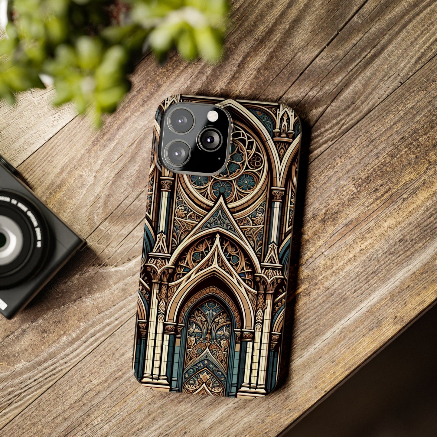 Stylish Cchurch pattern design - iPhone case