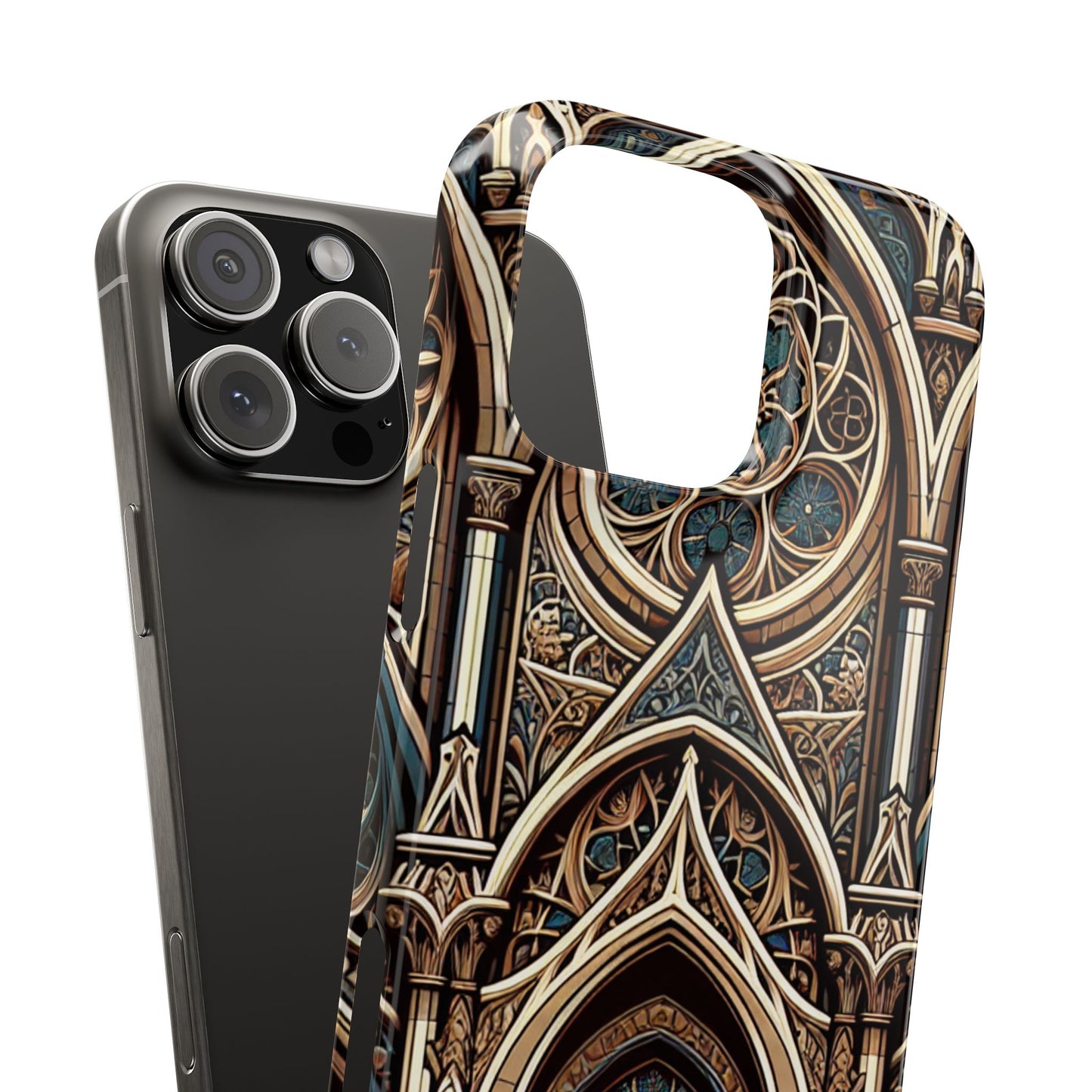 Stylish Cchurch pattern design - iPhone case