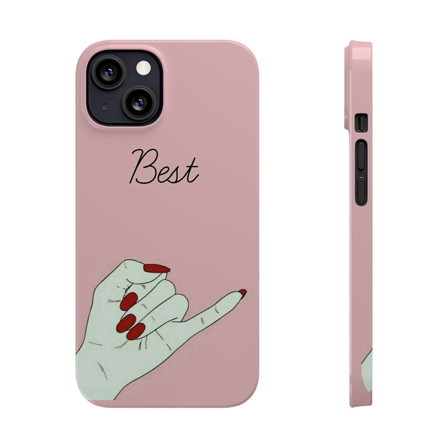 Best Slim Phone Case – Chic Nail Art Design for Trendsetters