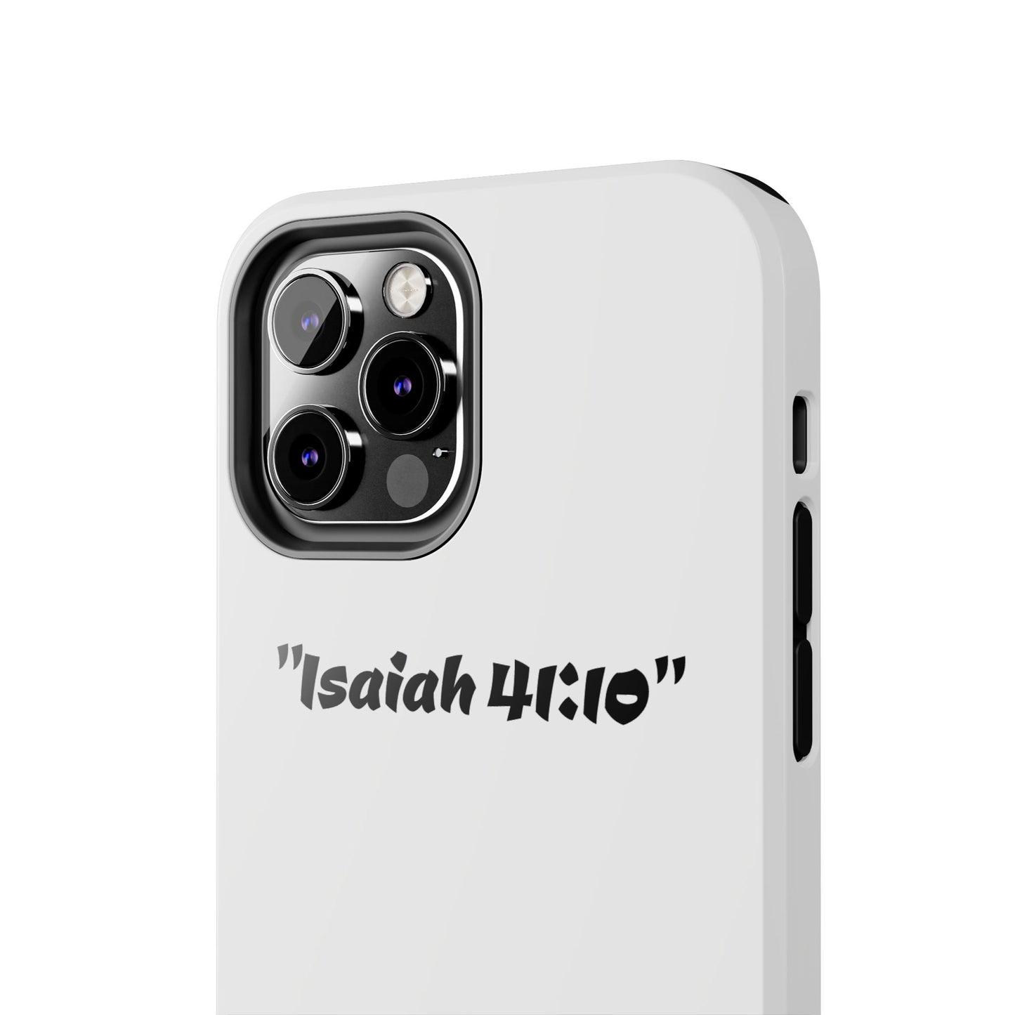 Bible verse "Isaiah 41:10" (V2) - Tough iPhone Case