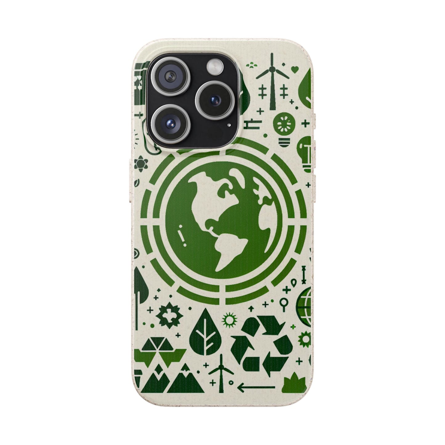 Eco-Friendly Biodegradable Phone Case - Earth & Nature Design