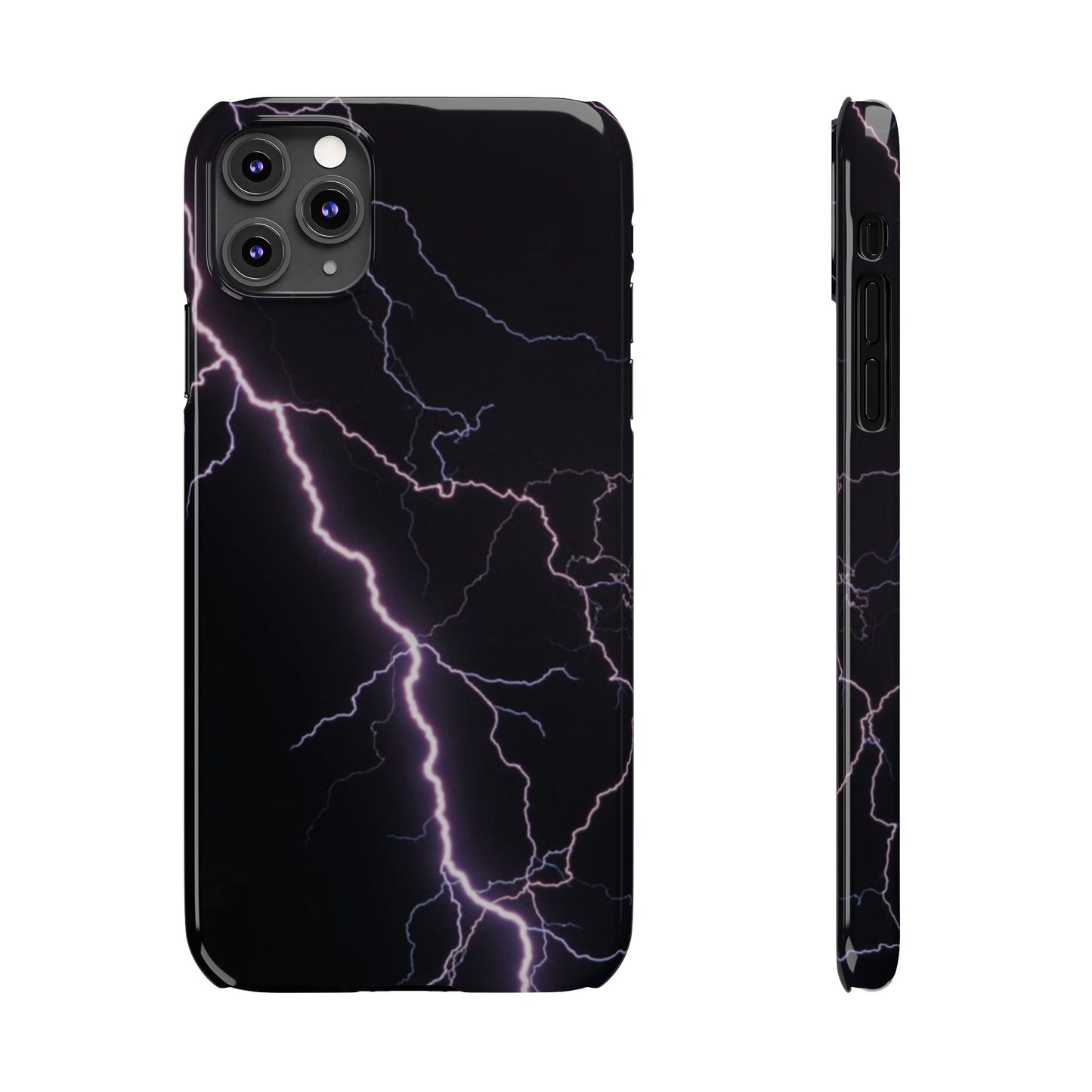 Lightning Bolt Slim Phone Case - Edgy, Stylish Protection for Your Device