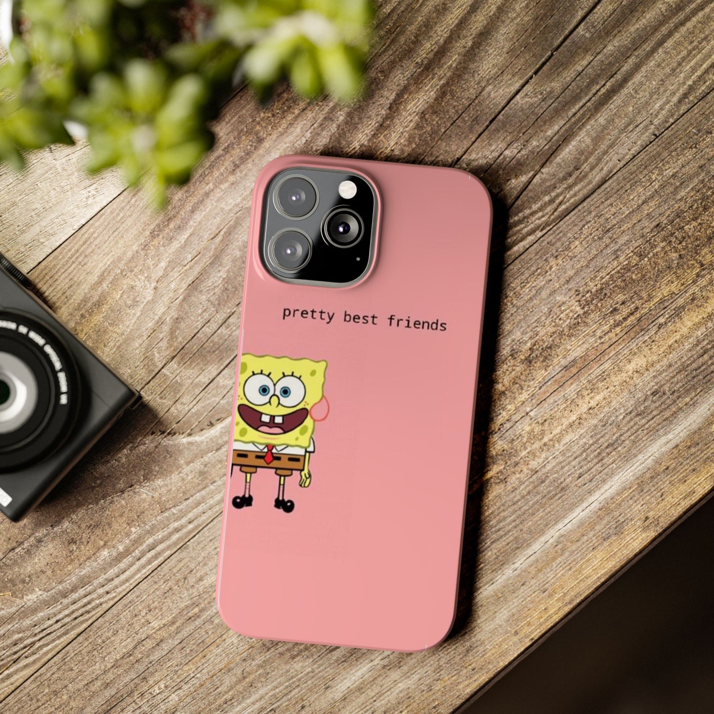 SpongeBob 'Pretty Best Friends' Slim Phone Case