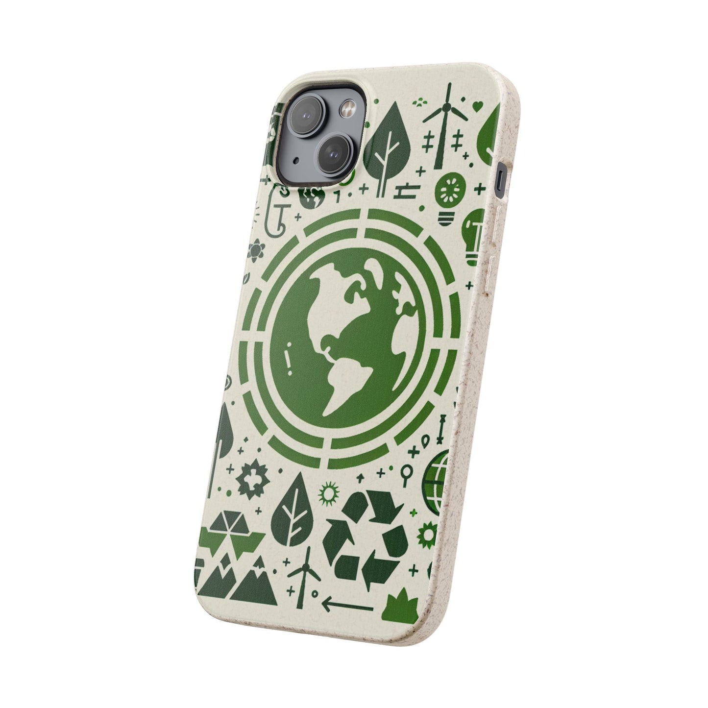 Eco-Friendly Biodegradable Phone Case - Earth & Nature Design