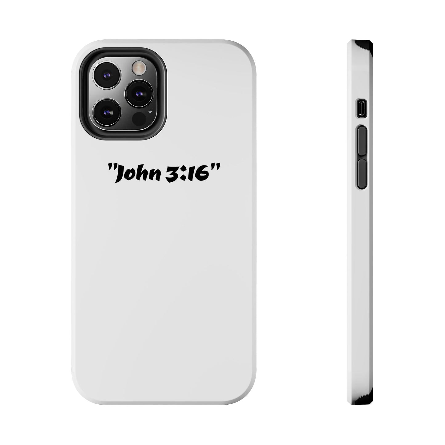 Bible verse "John 3:16" (V2) - Tough iPhone Case