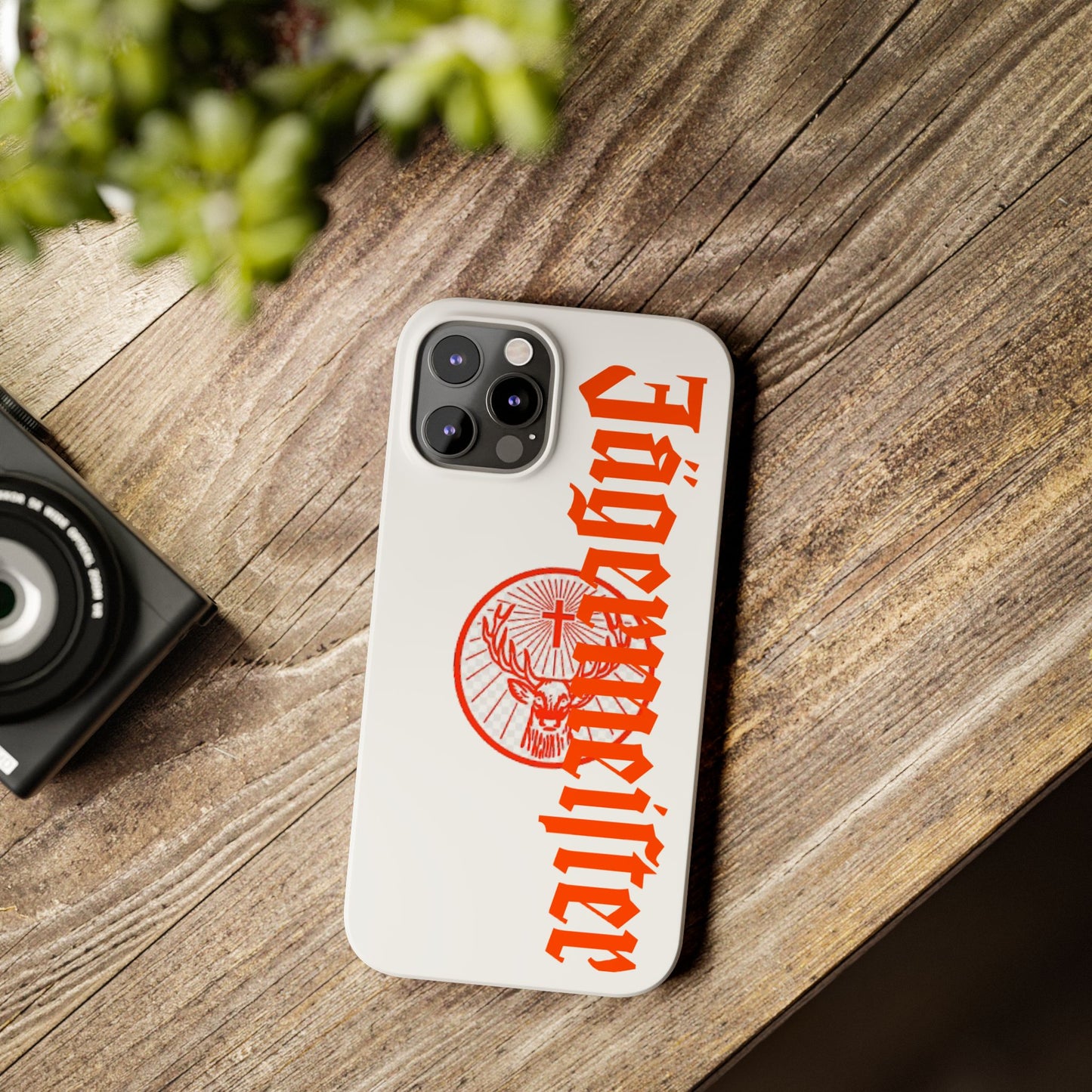 Stylish Jägermeister Slim Phone Case - Perfect for Parties & Gifting