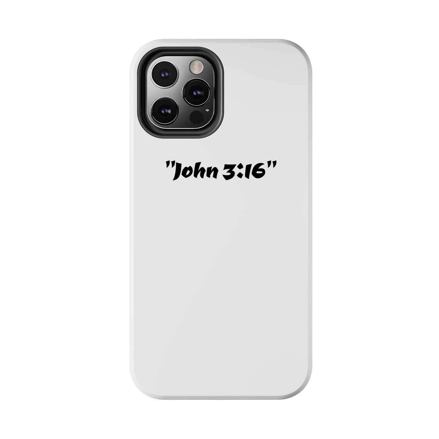 Bible verse "John 3:16" (V2) - Tough iPhone Case