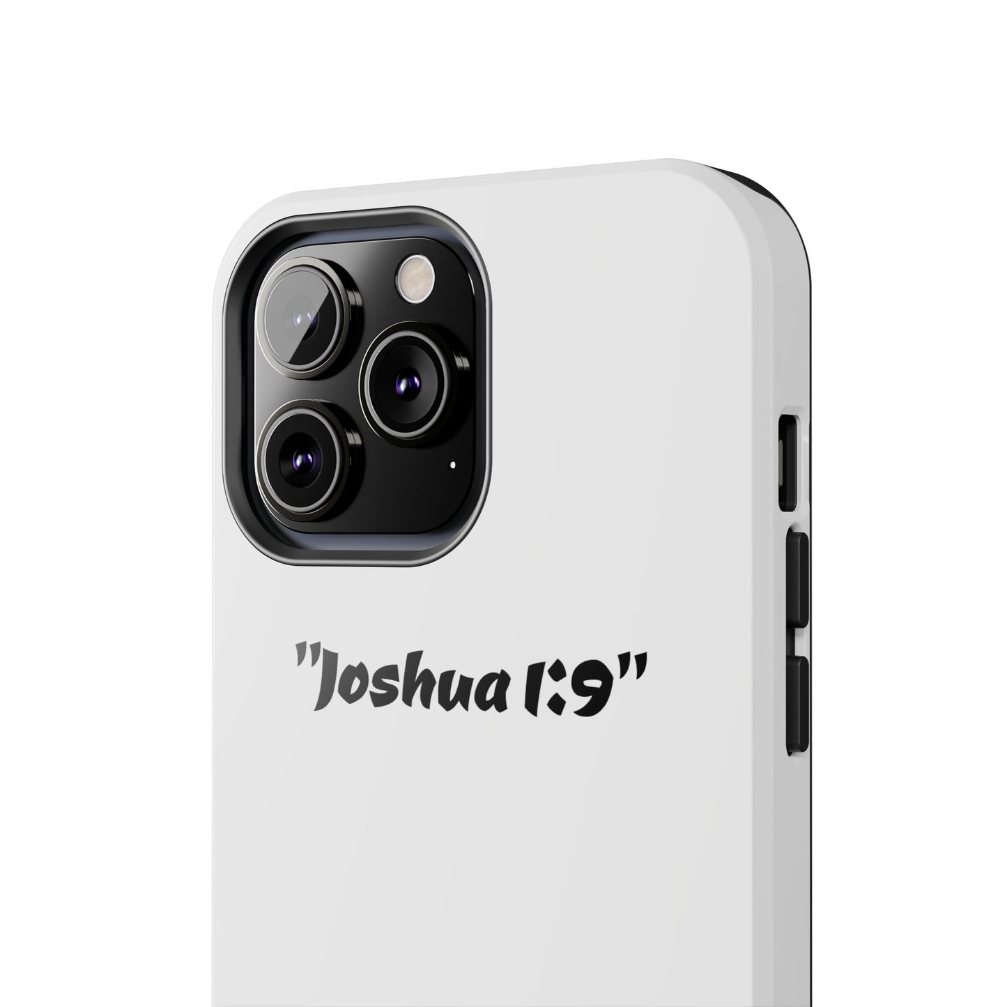 Bible verse "Joshua 1:9" (V2) - Tough iPhone Case