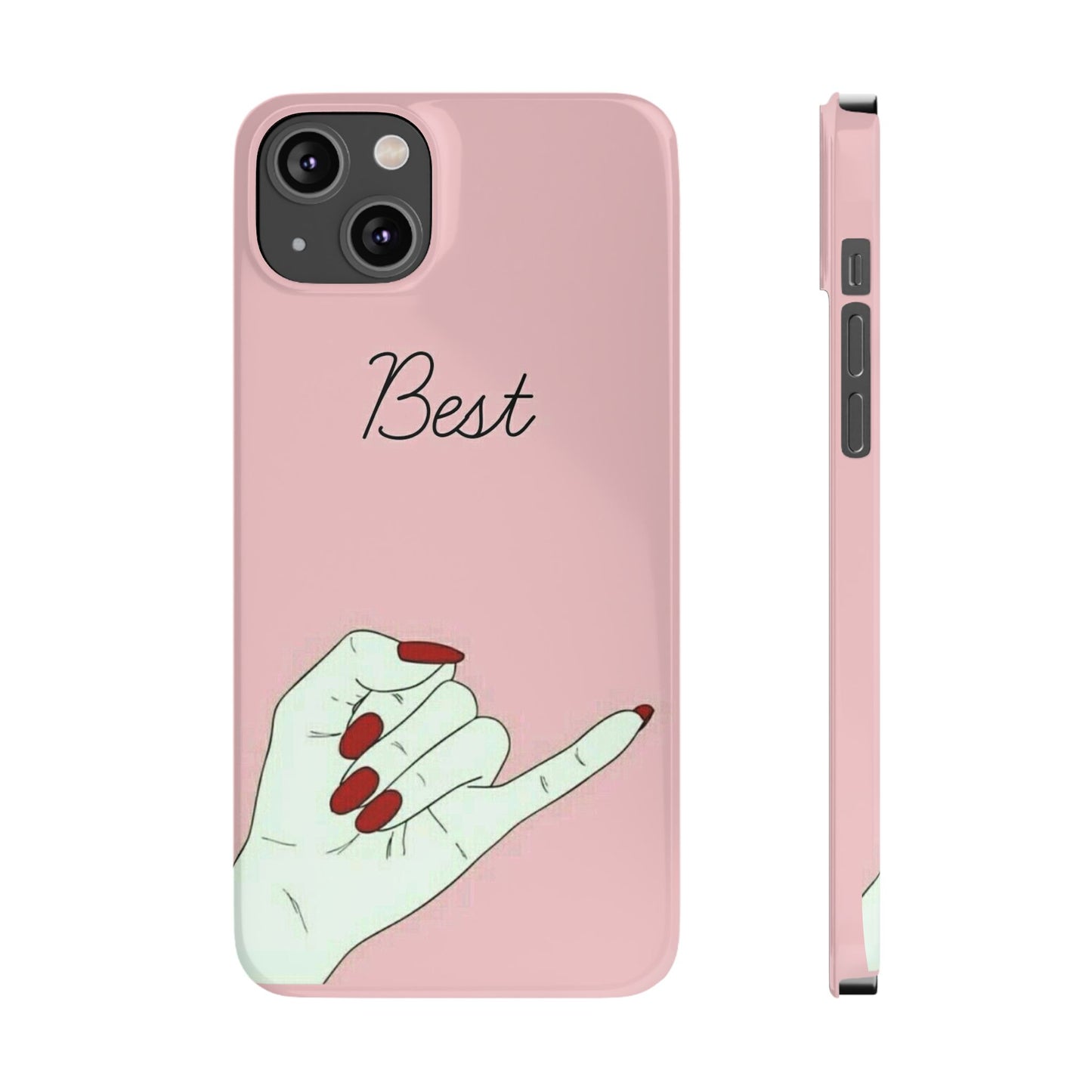 Best Slim Phone Case – Chic Nail Art Design for Trendsetters