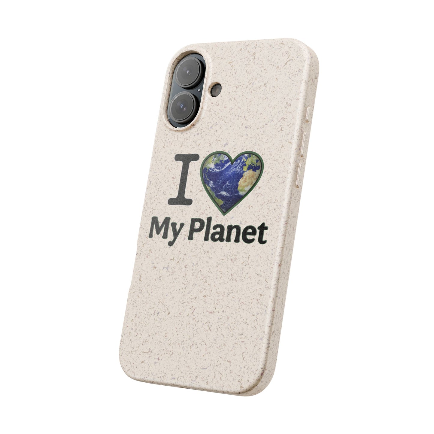 Eco-Friendly iPhone Case - I ❤️ My Planet