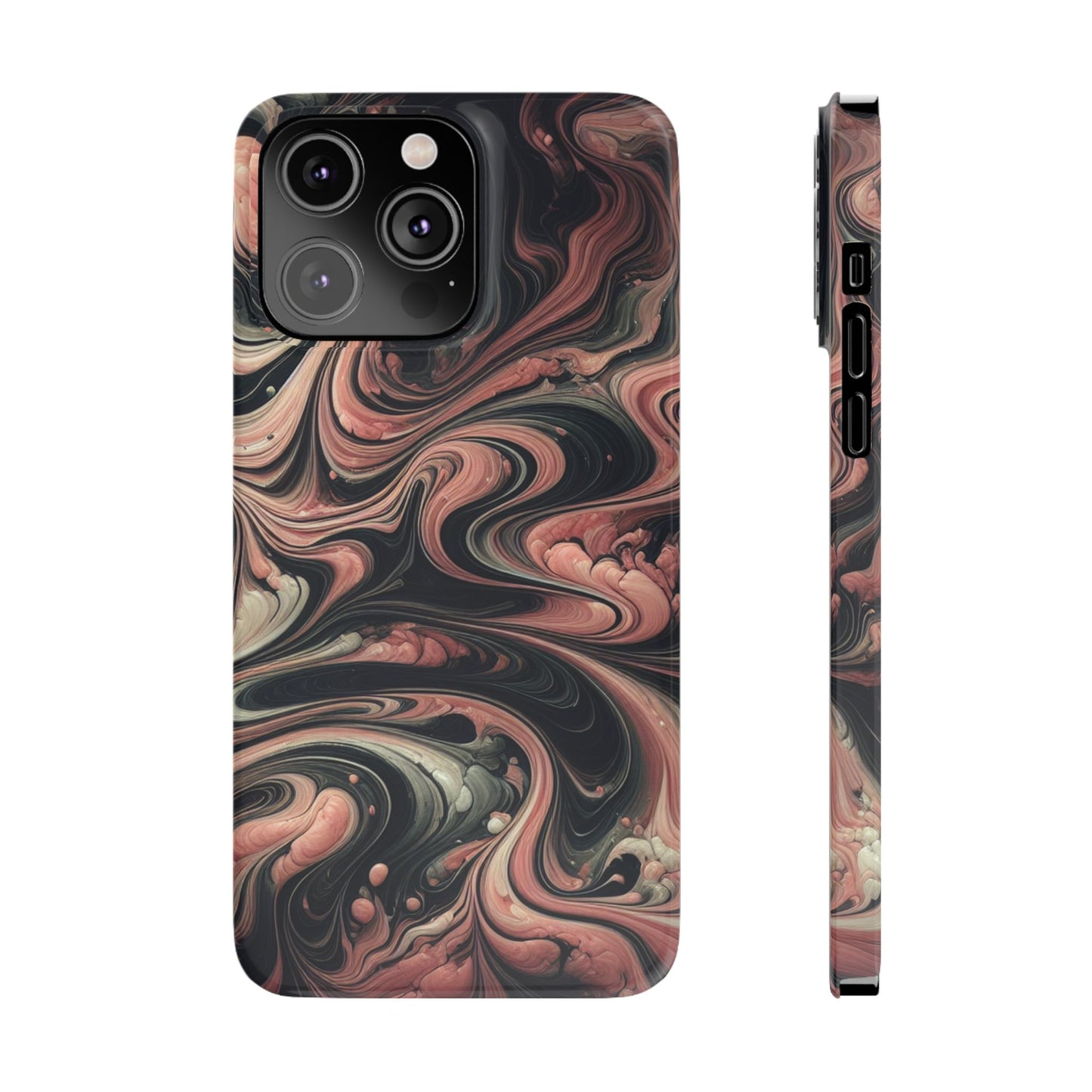 "Trending" Pink Marble design - iPhone case