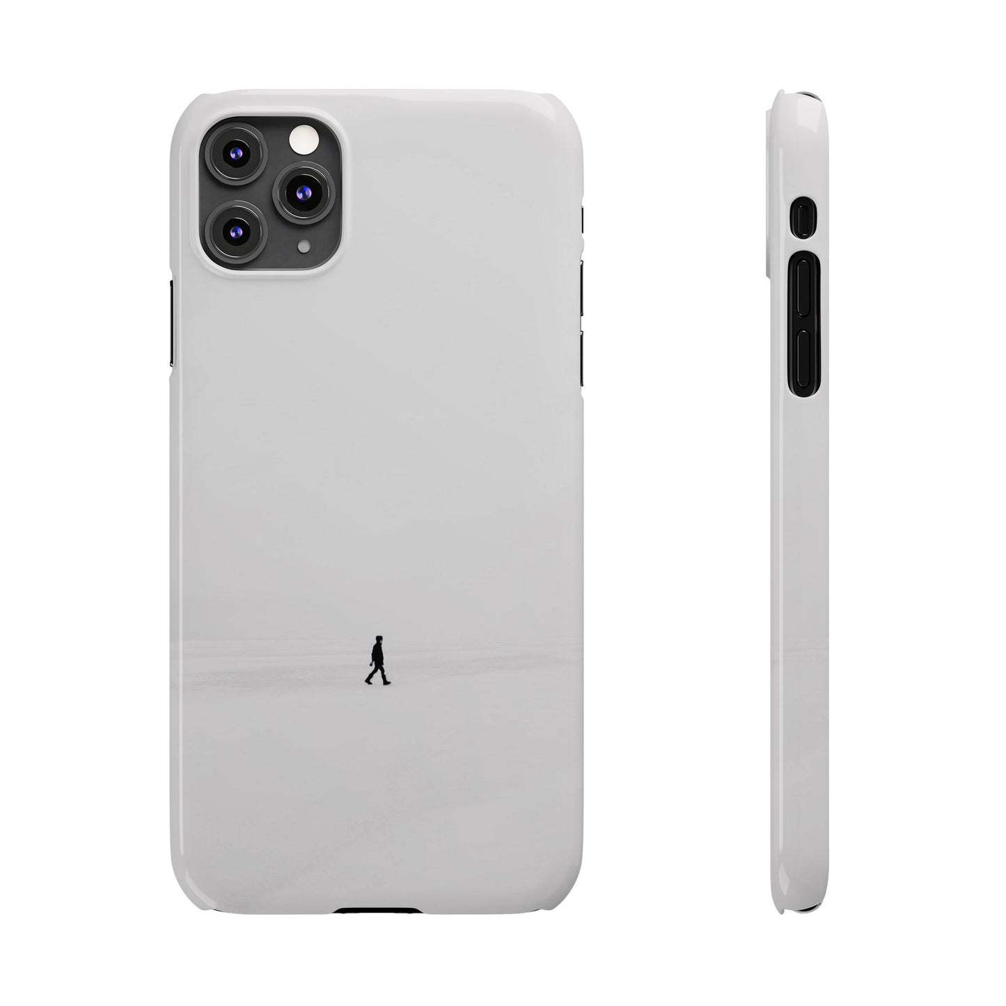 Minimalist Slim Phone Case - Serenity Walk Design