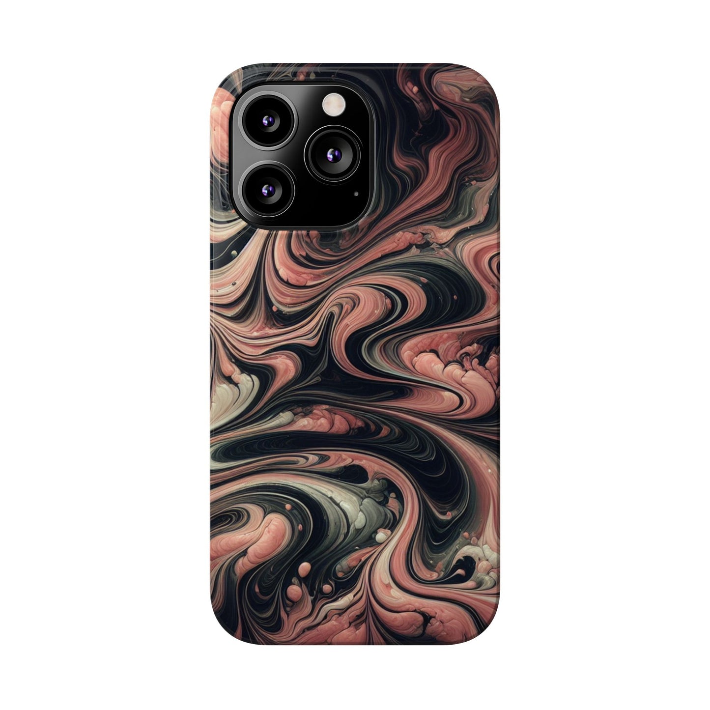 "Trending" Pink Marble design - iPhone case