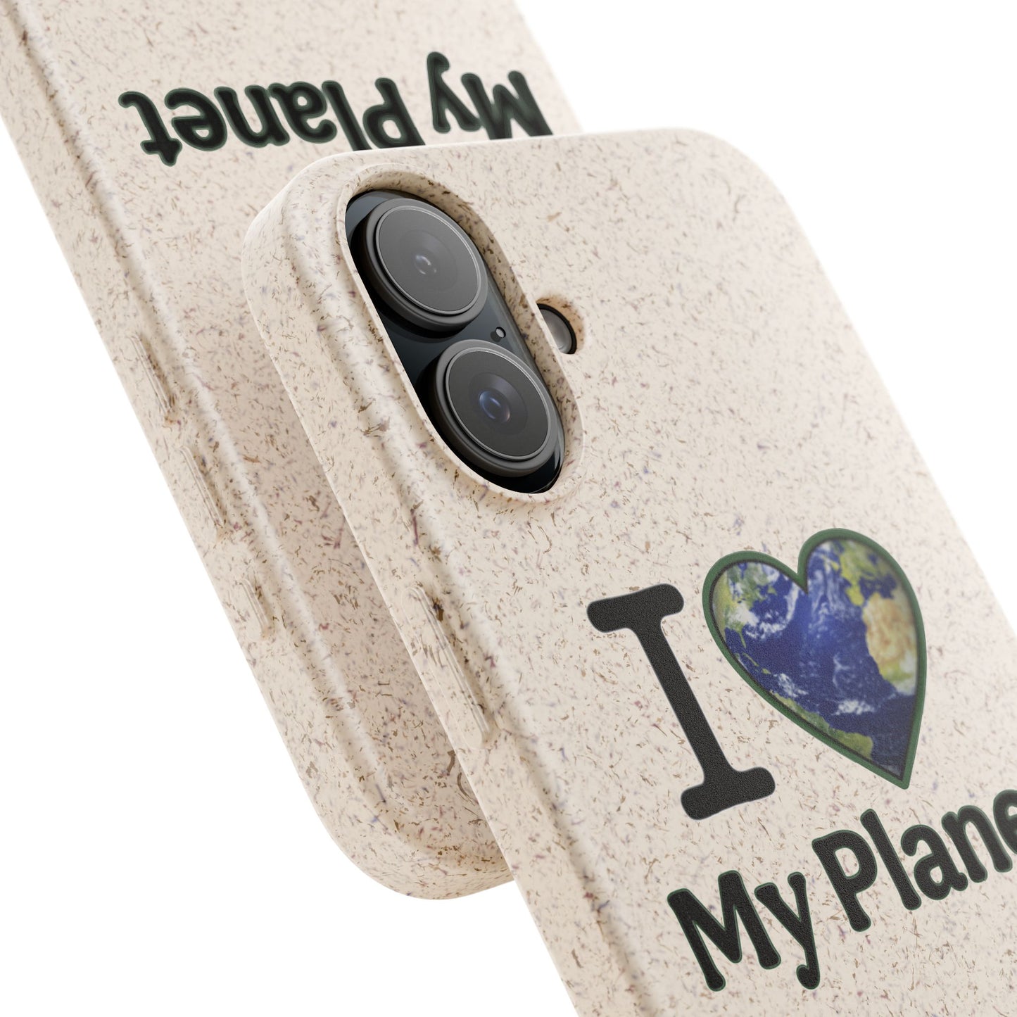 Eco-Friendly iPhone Case - I ❤️ My Planet