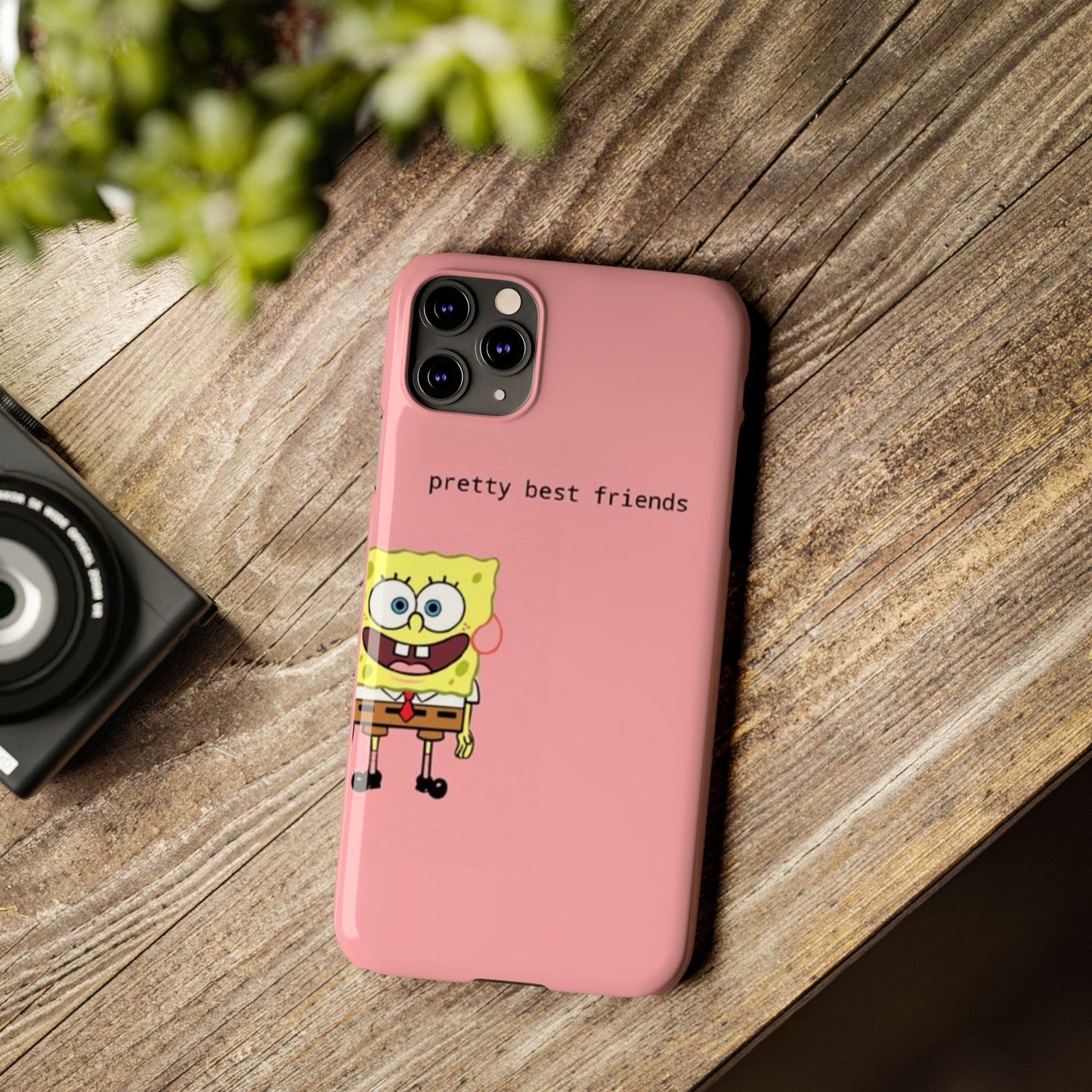 SpongeBob 'Pretty Best Friends' Slim Phone Case