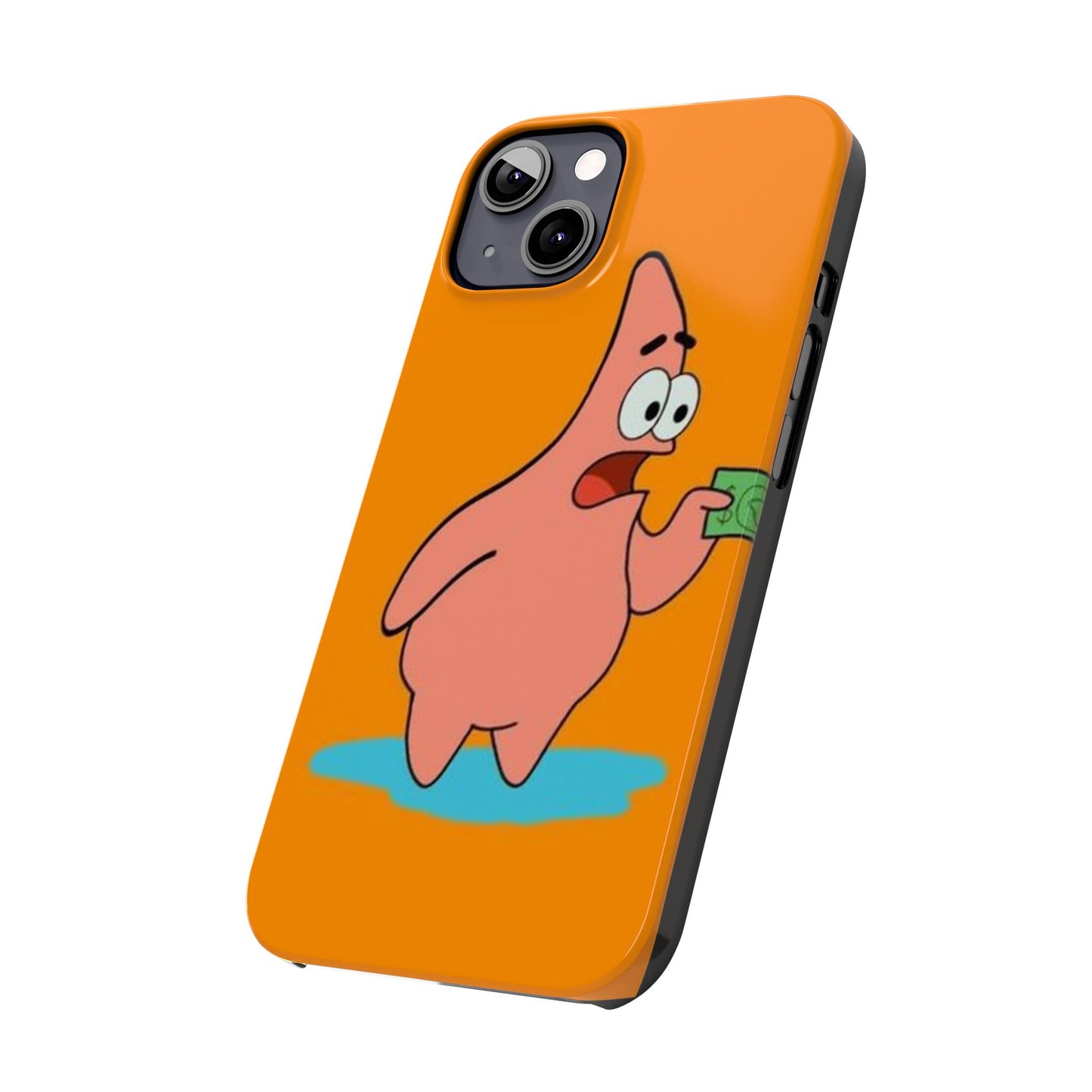 Funny Slim Phone Case with Patrick Star Design - Cute Cartoon Accessory for Phone Lovers