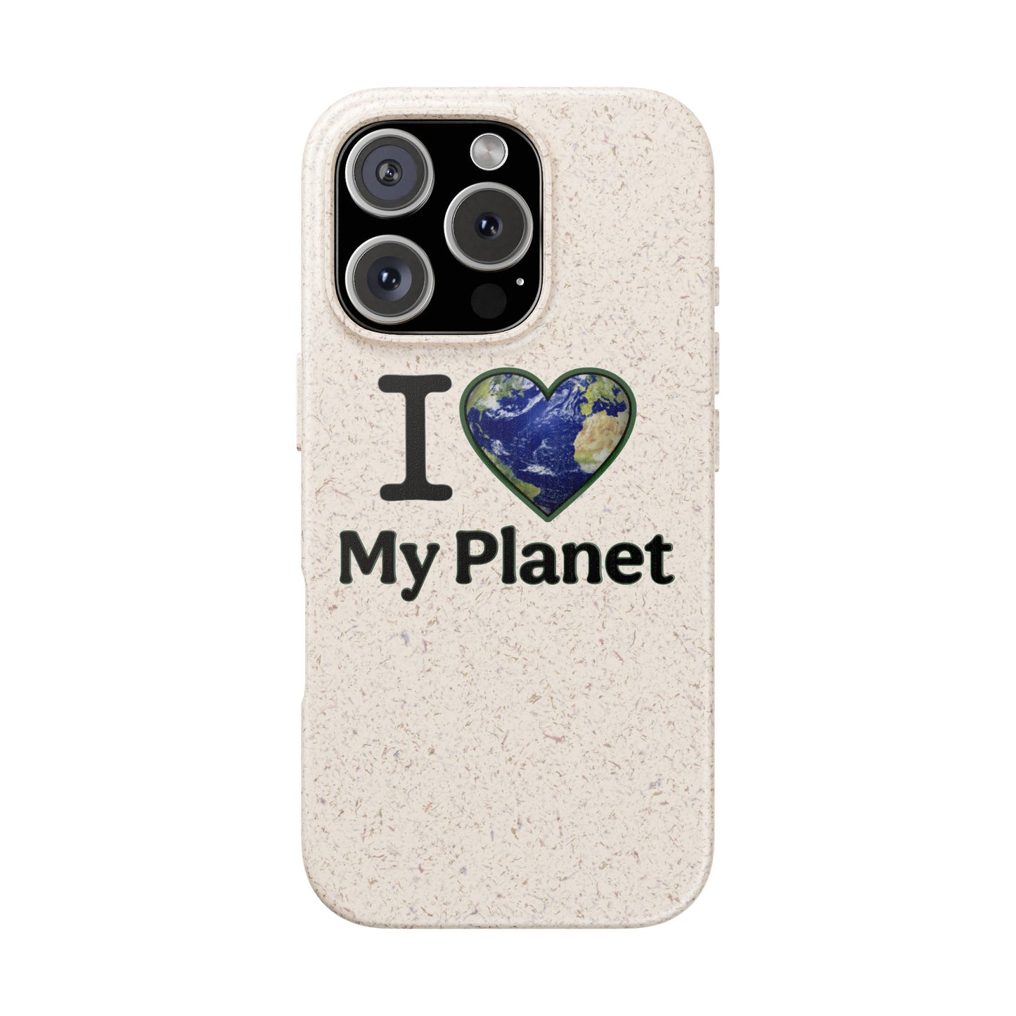 Eco-Friendly iPhone Case - I ❤️ My Planet