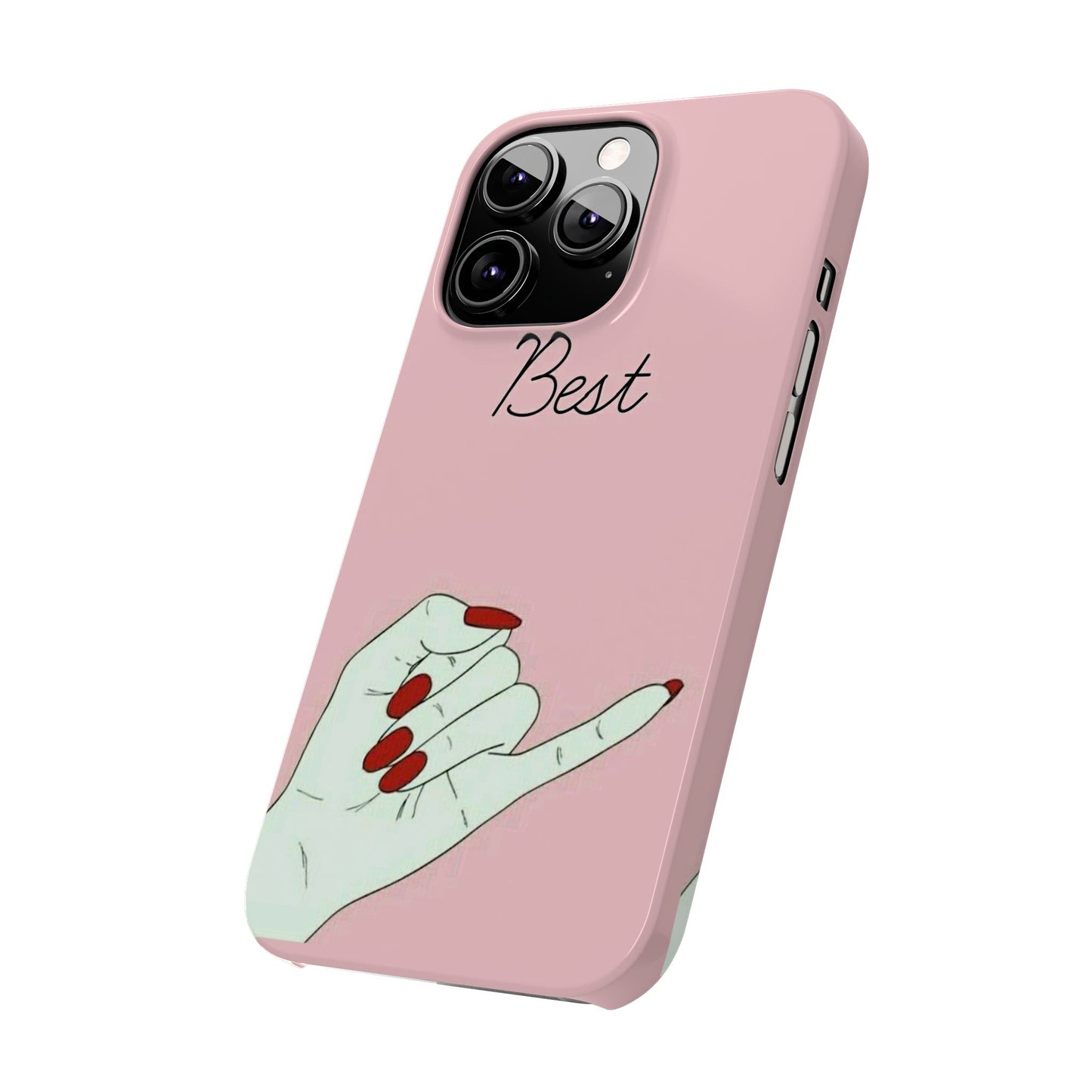 Best Slim Phone Case – Chic Nail Art Design for Trendsetters