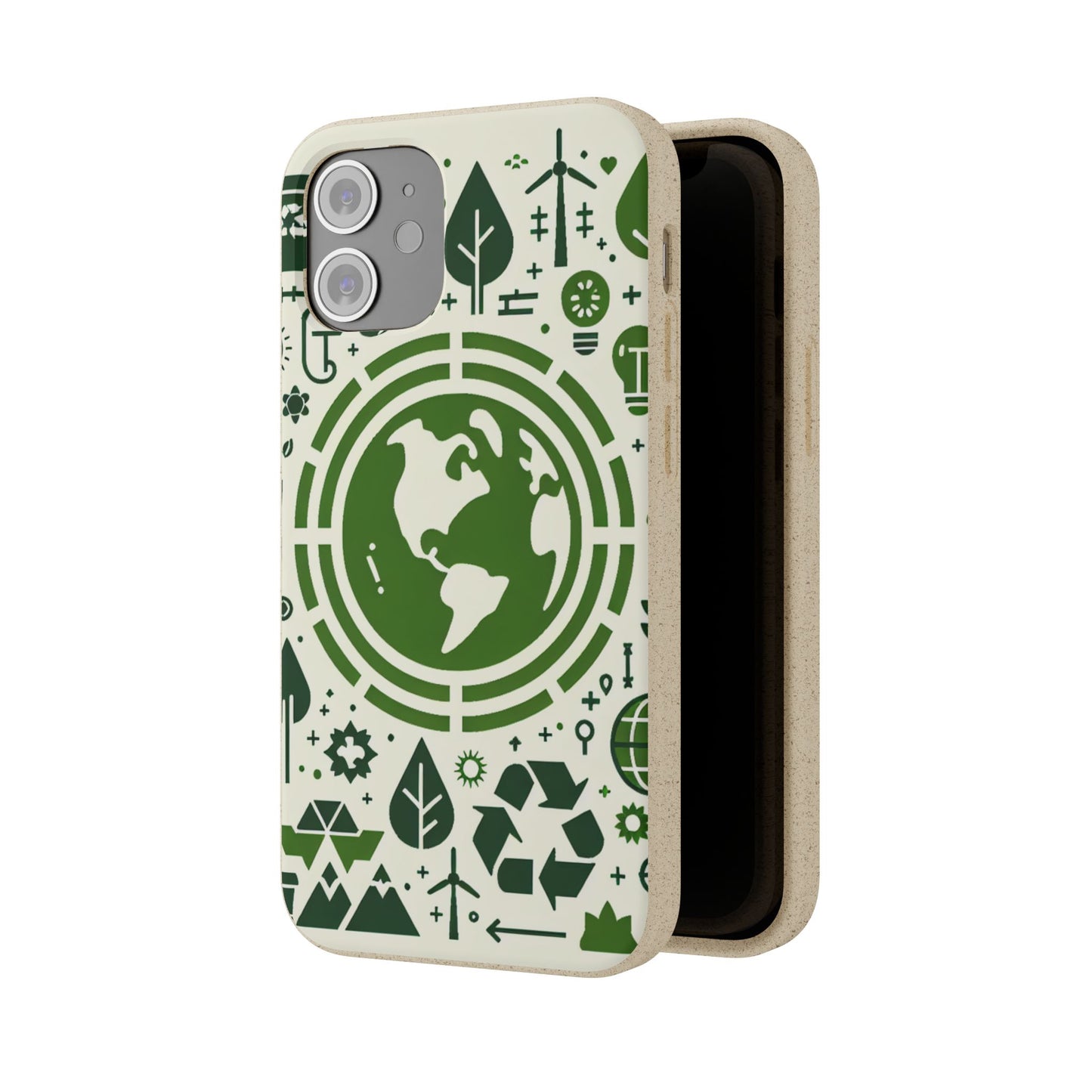 Eco-Friendly Biodegradable Phone Case - Earth & Nature Design